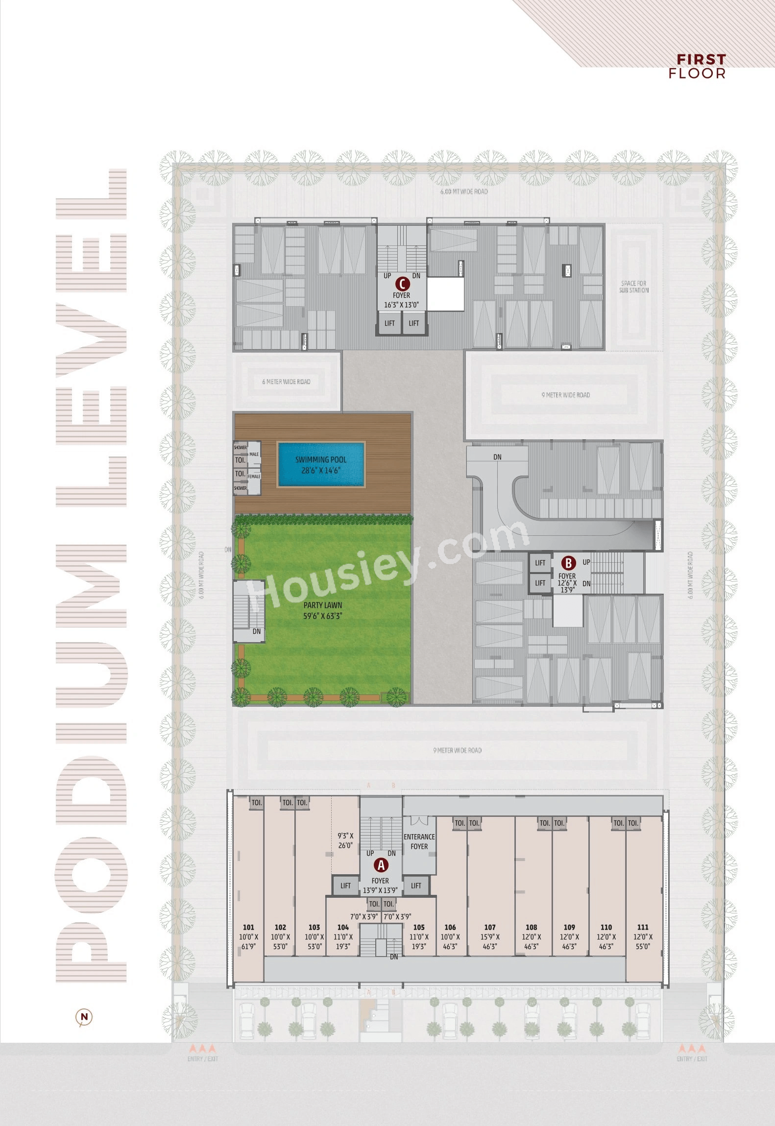 Elenza Aarav Floor plan 1
