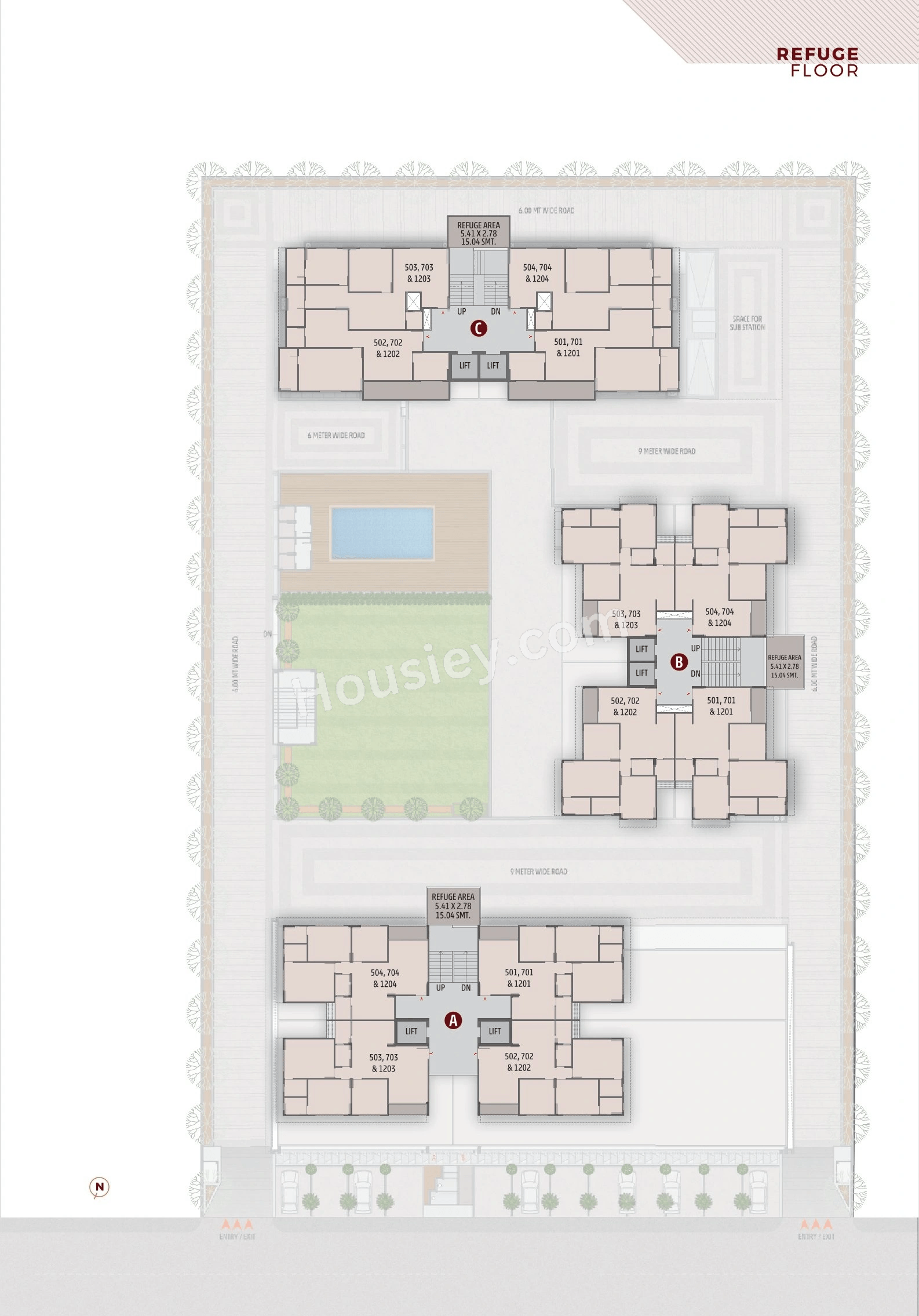 Elenza Aarav Floor plan 3