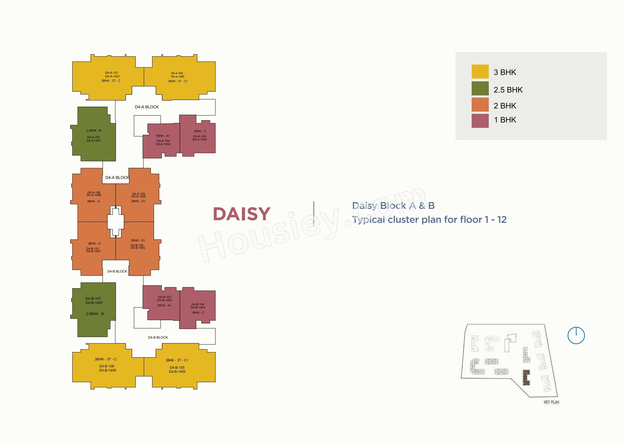 Embassy Edge Floor plan 3