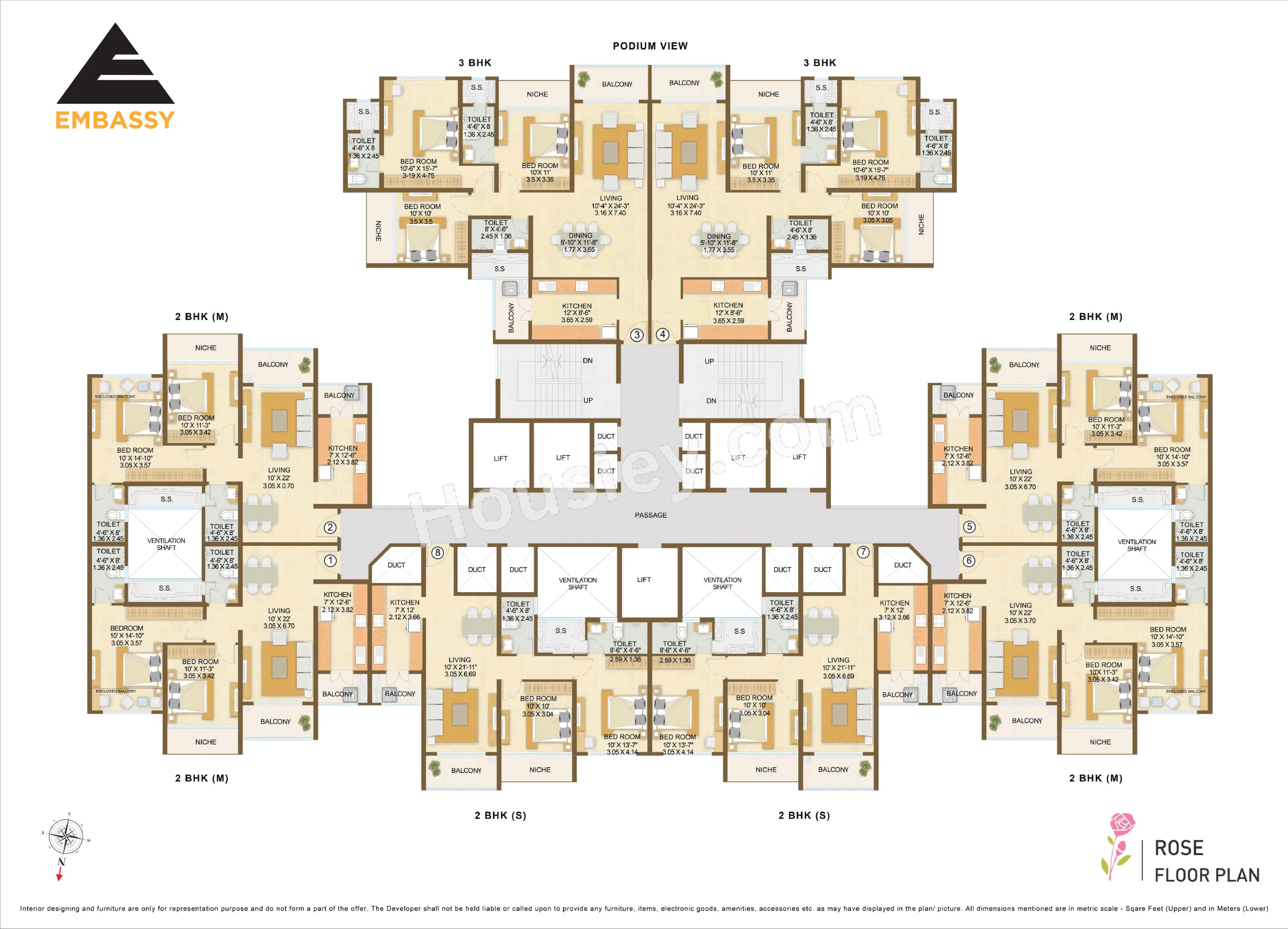Embassy Park Floor plan 4