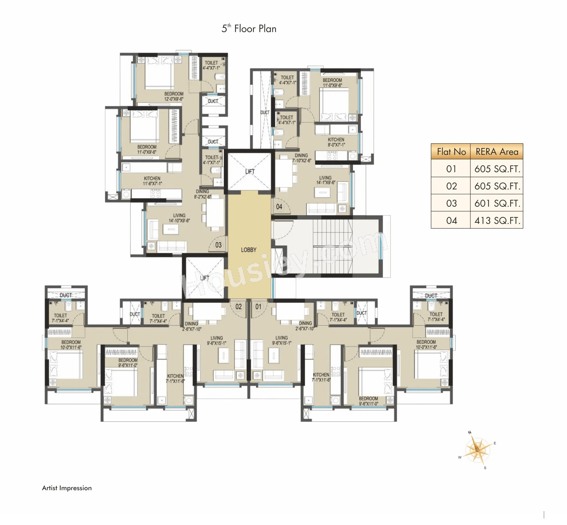 Empire Fairmont Floor plan 1