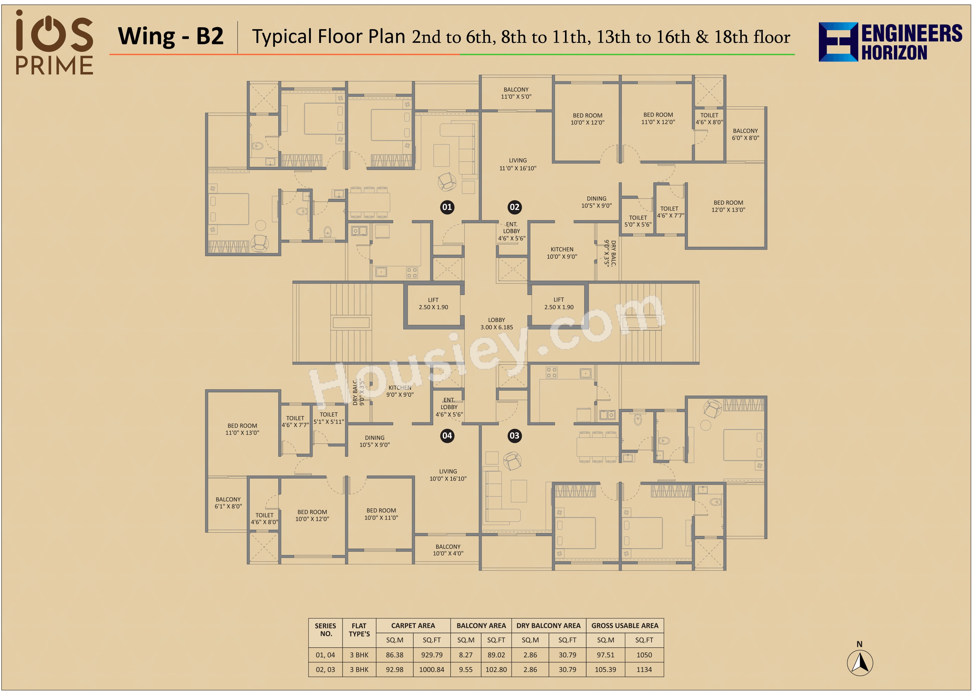 Engineers Promax Floor plan 3