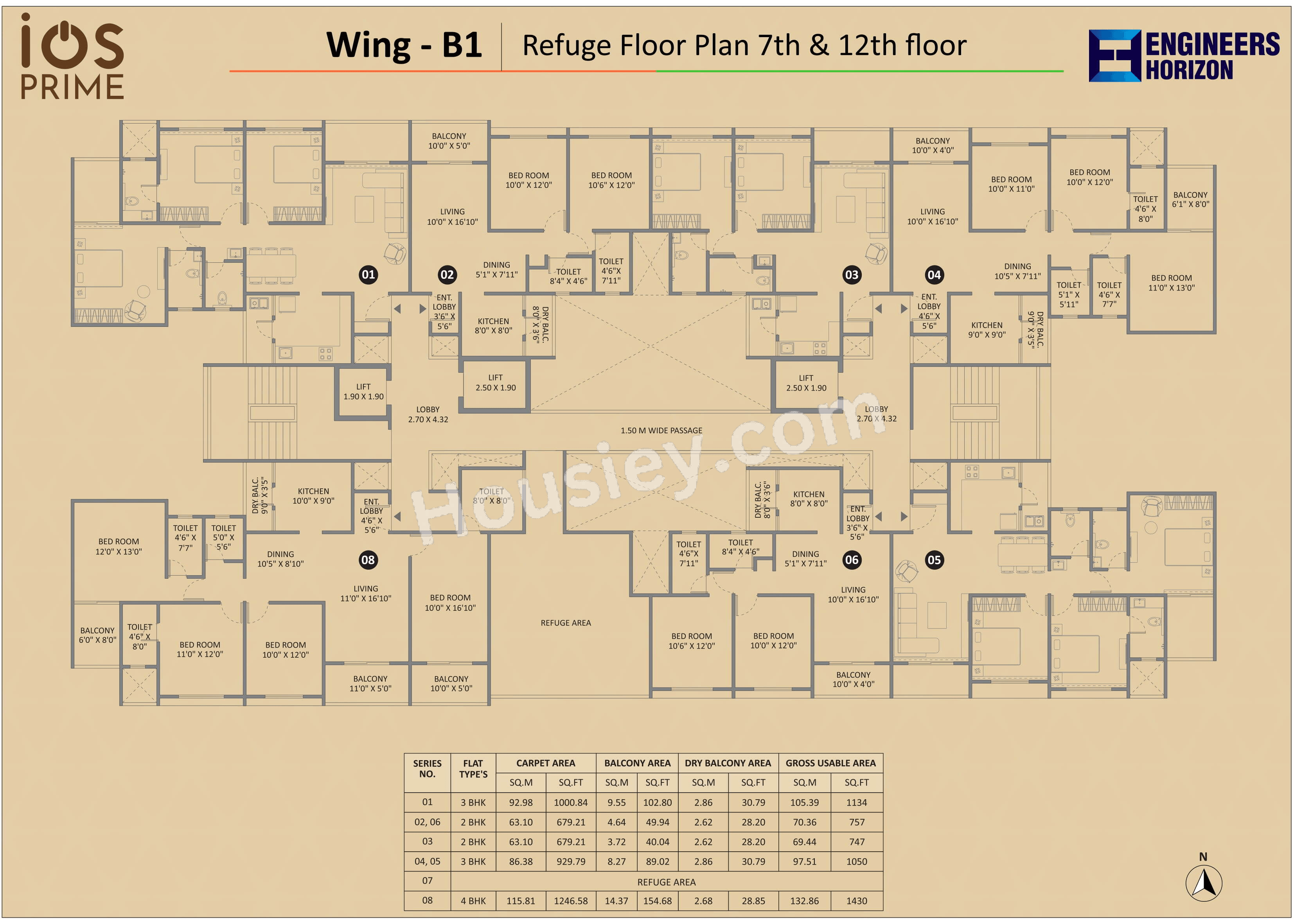 Engineers Promax Floor plan 4