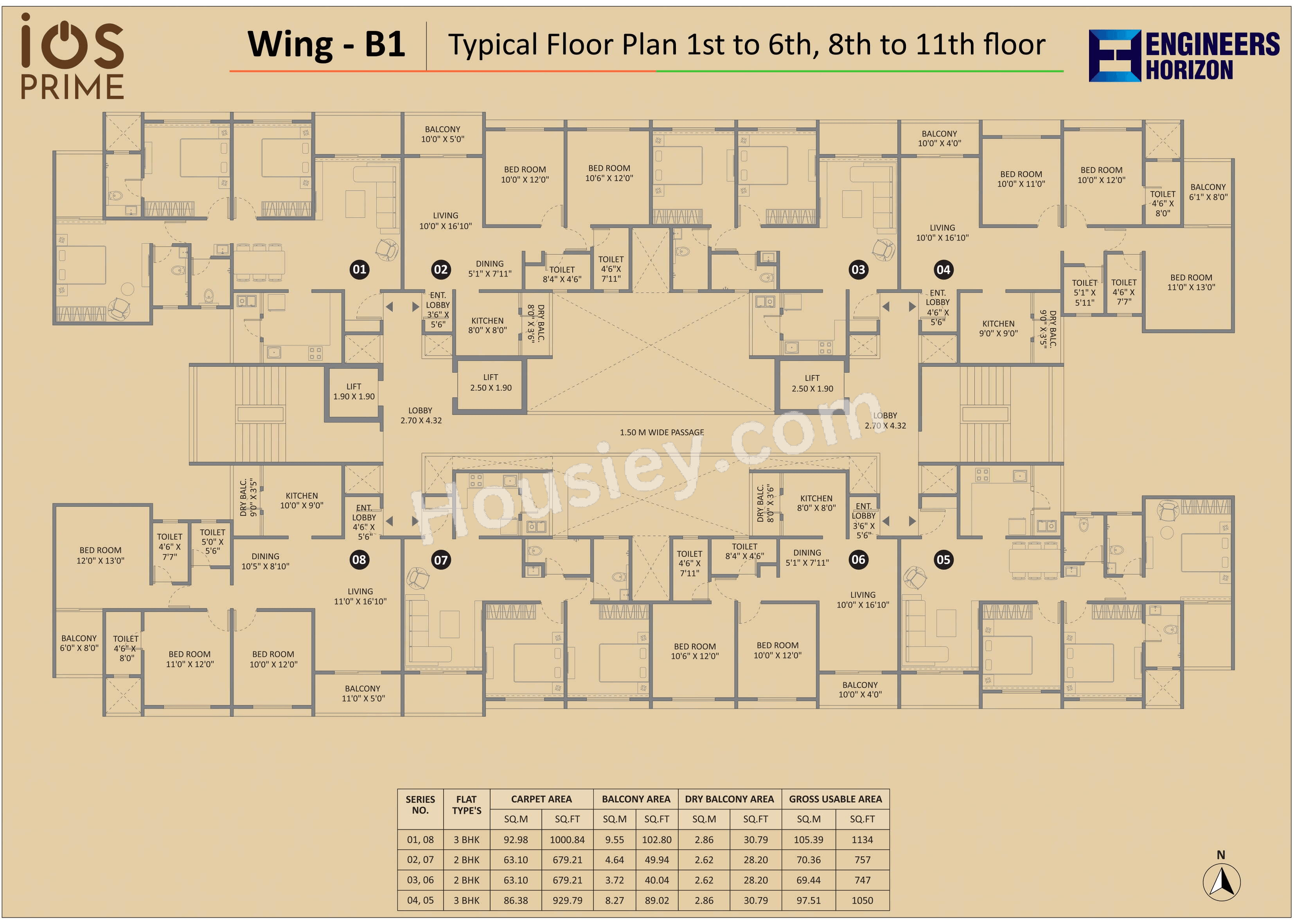 Engineers Promax Floor plan 5