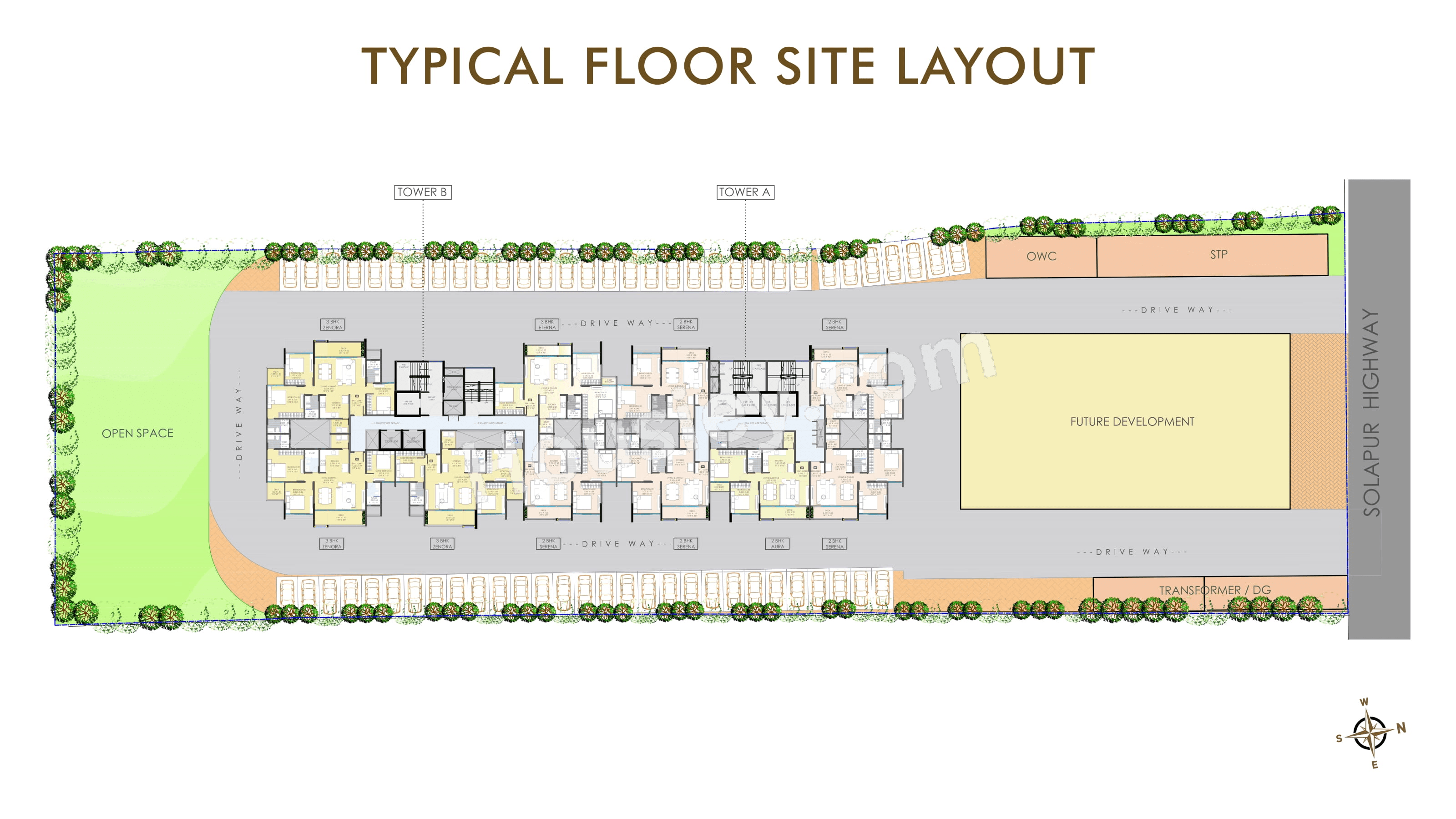 Esbee Mizura Residences Floor plan 1