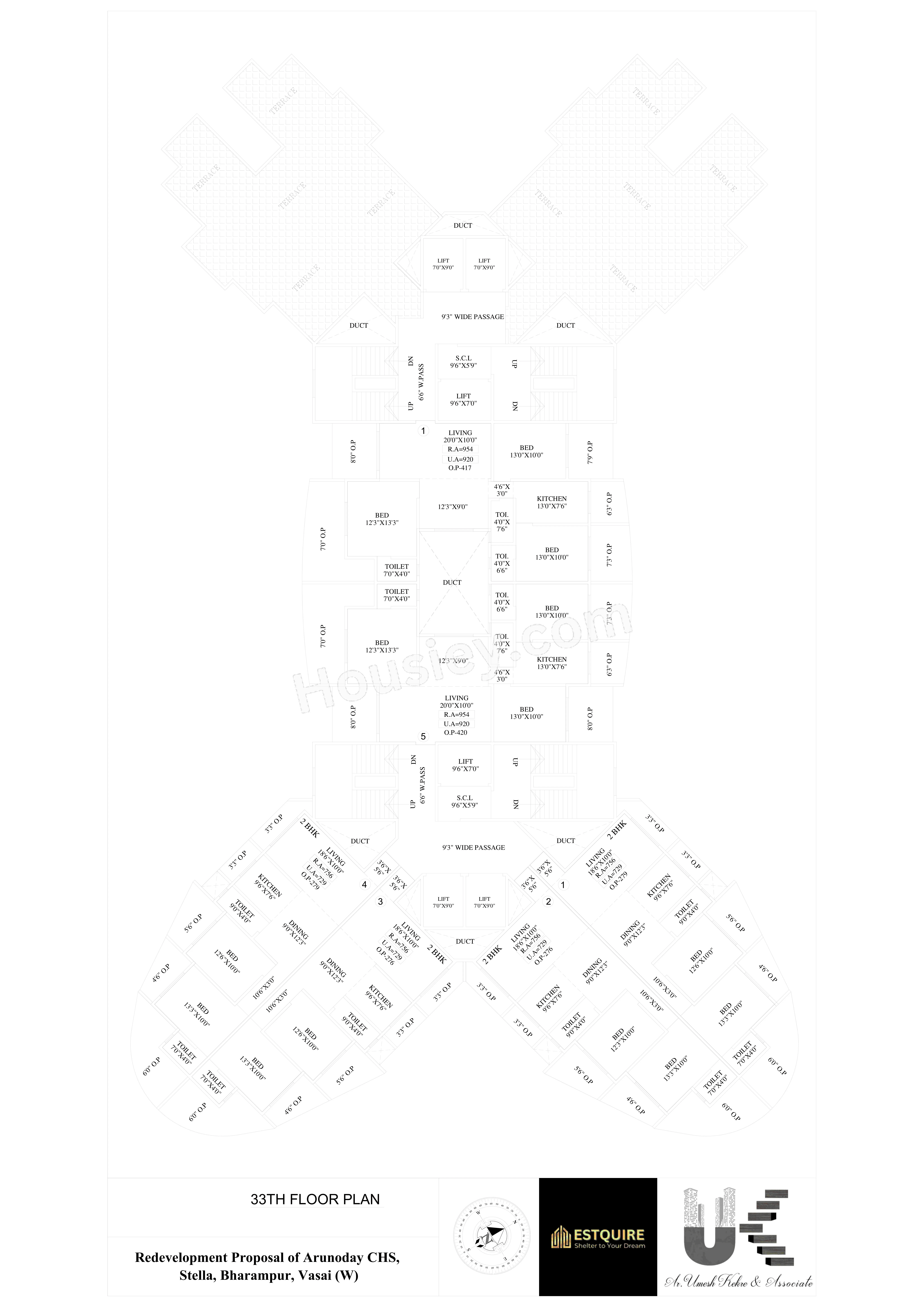 Estquire Arunoday Floor plan 2