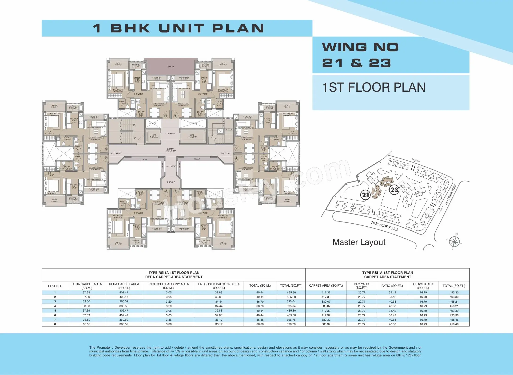 Evershine Amavi 303 Floor plan 5