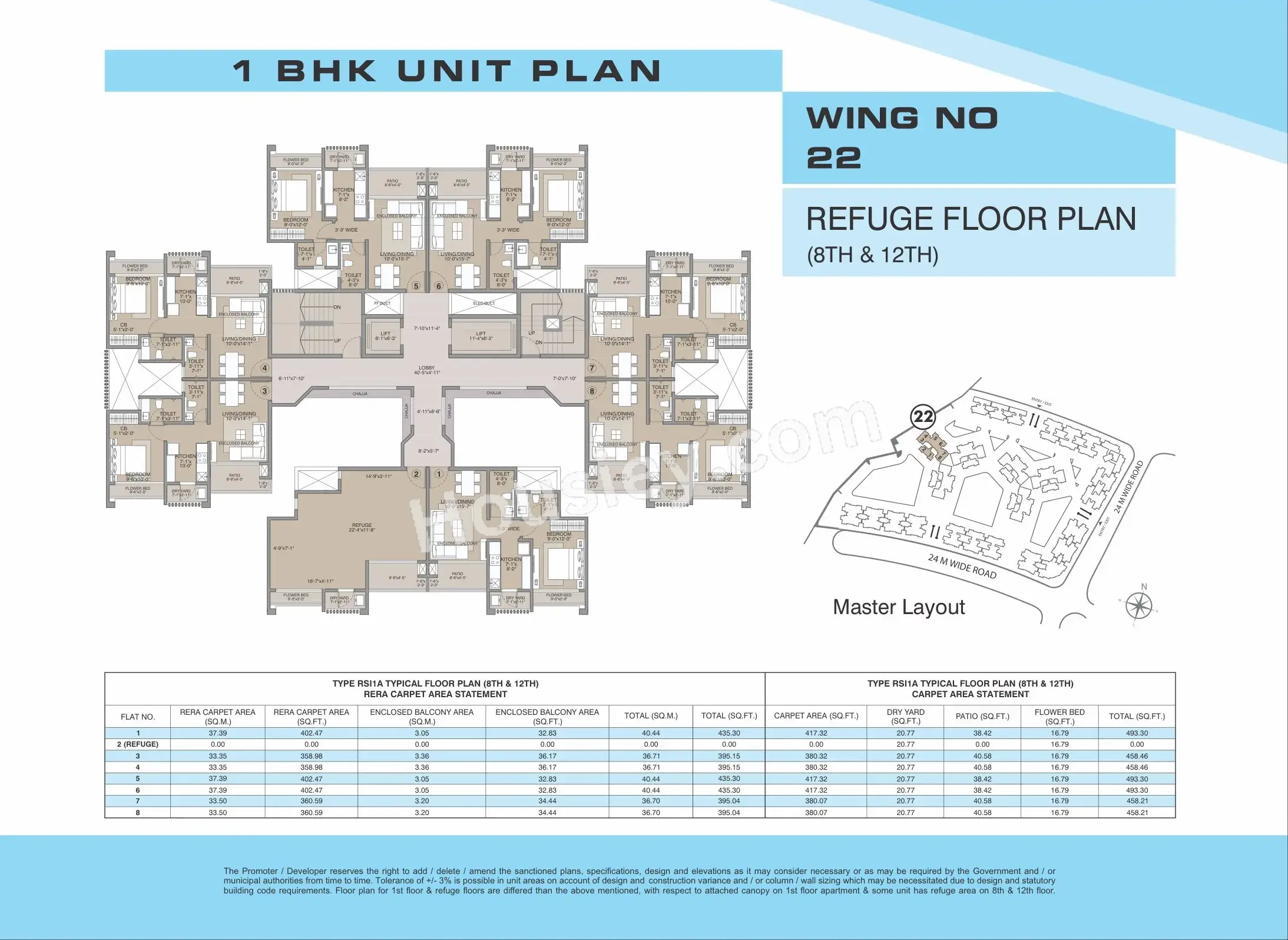 Evershine Amavi 303 Floor plan 10