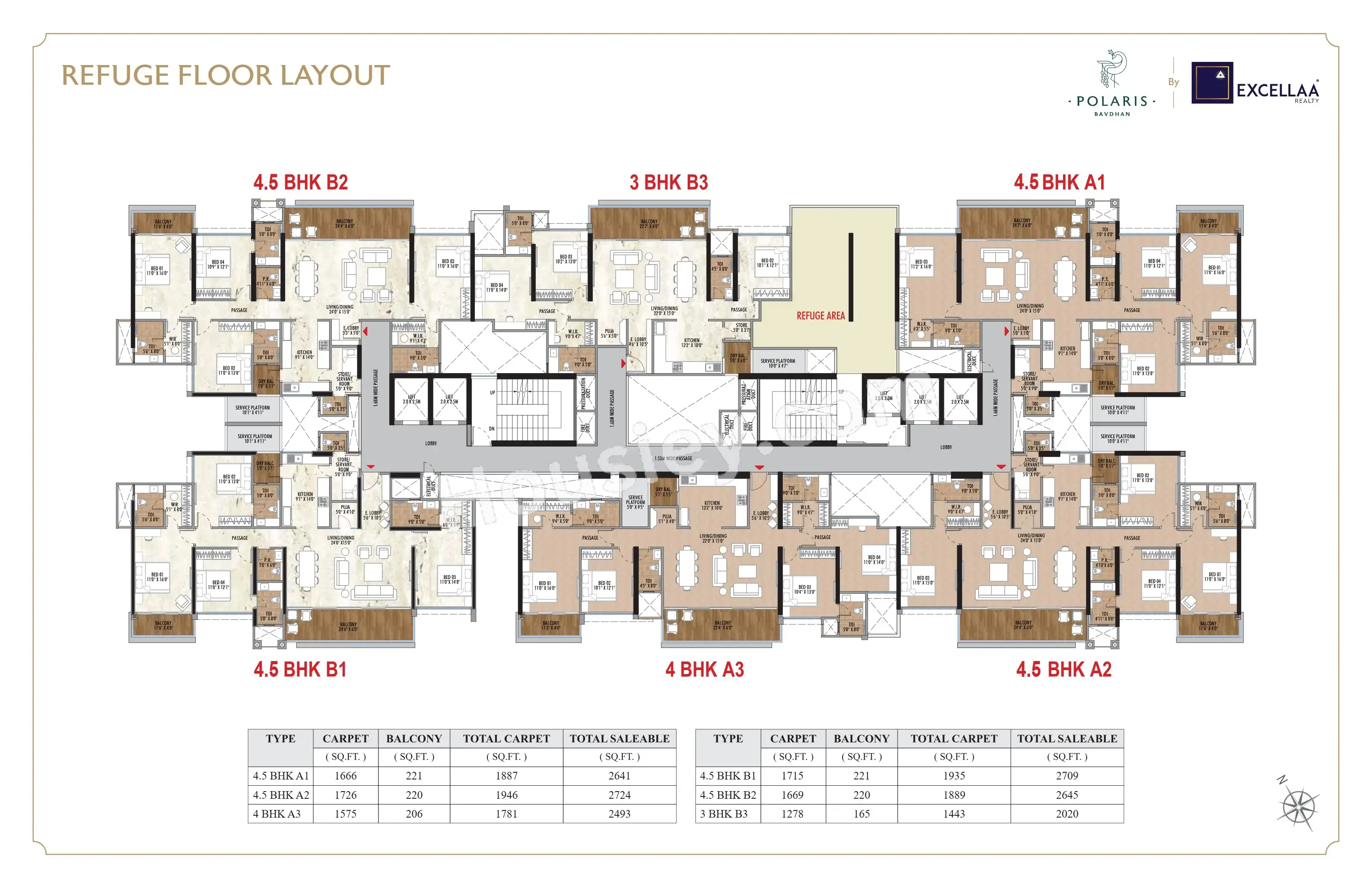 Excellaa Polaris Floor plan 2