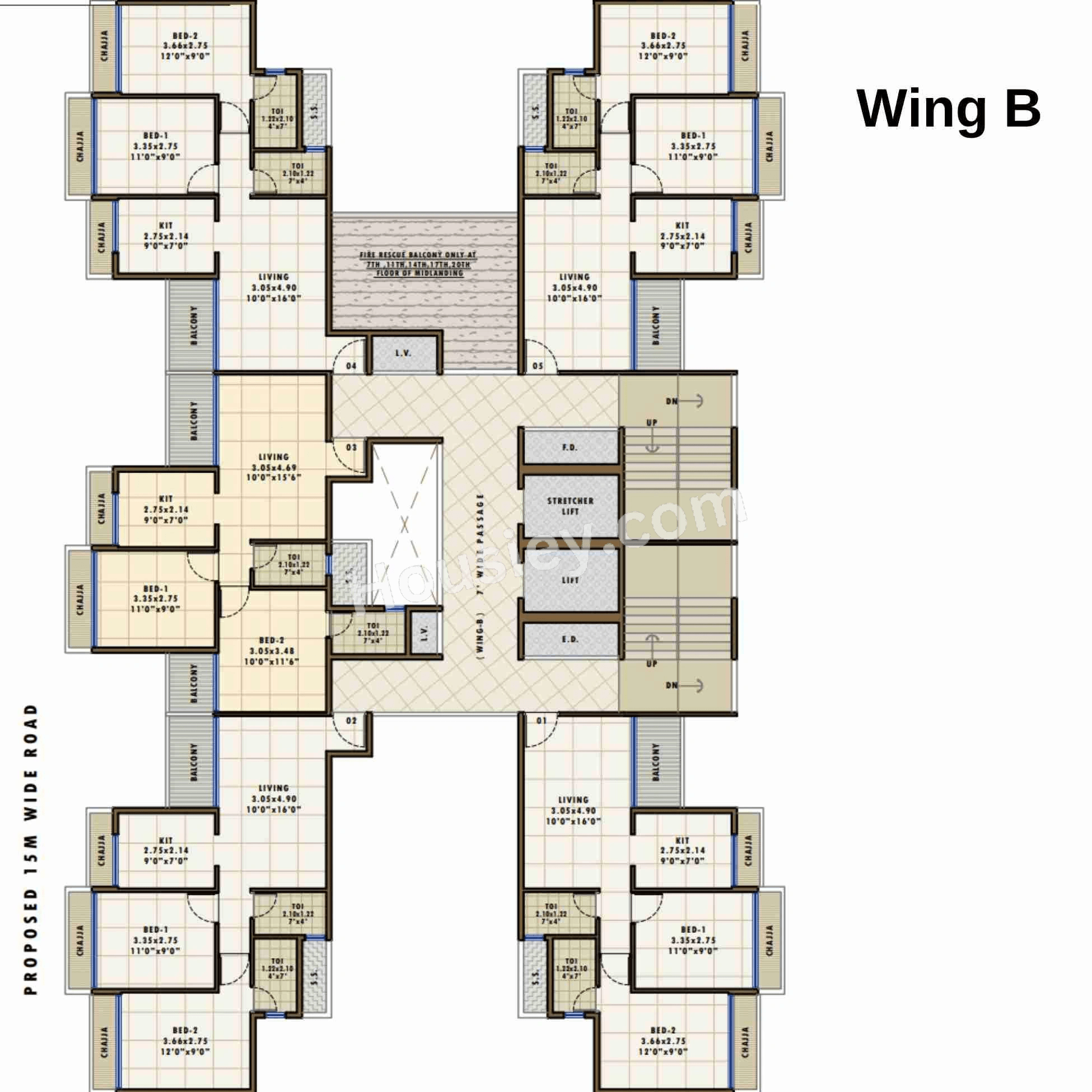 Fornax Bhoomi Icon Floor plan 2