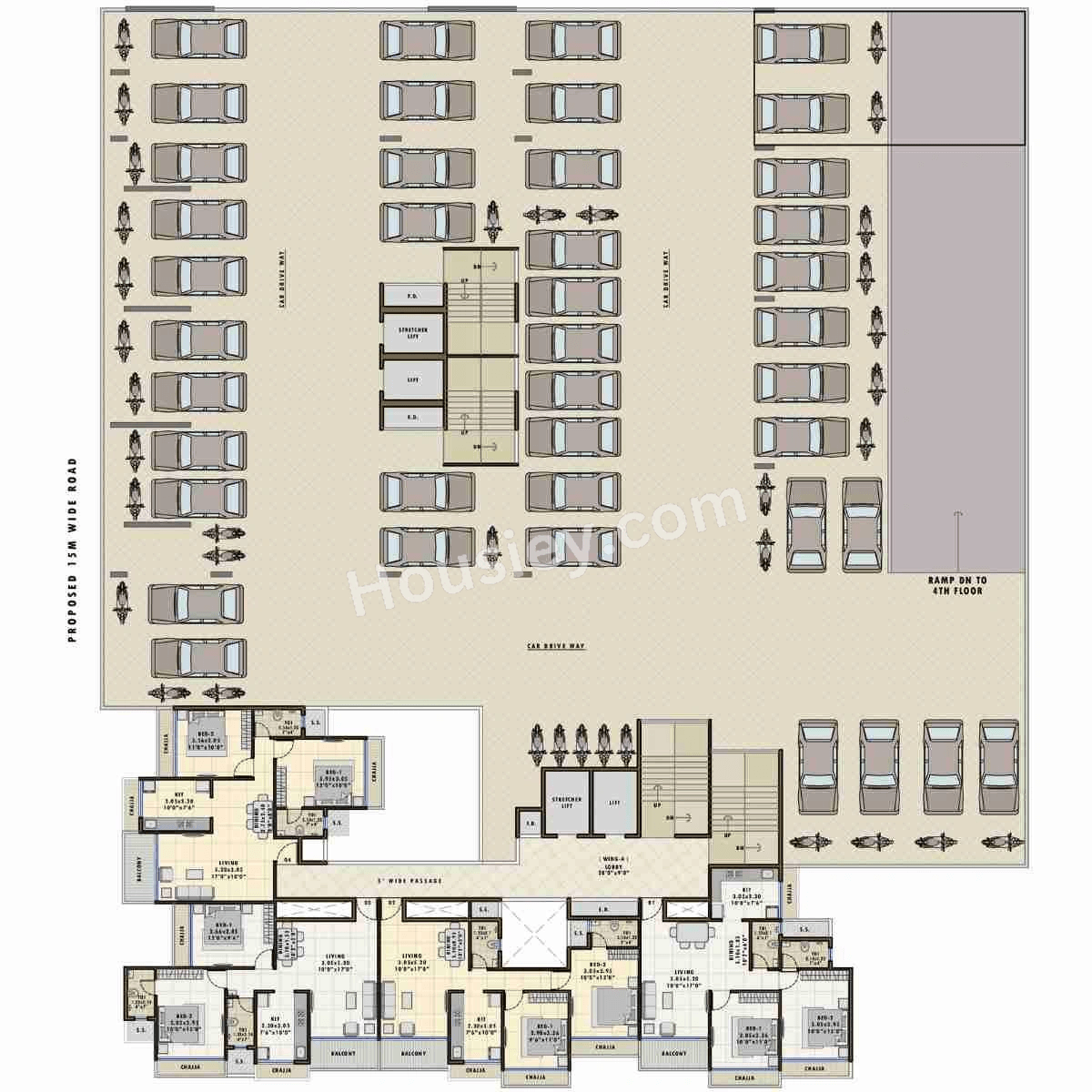 Fornax Bhoomi Icon Floor plan 3
