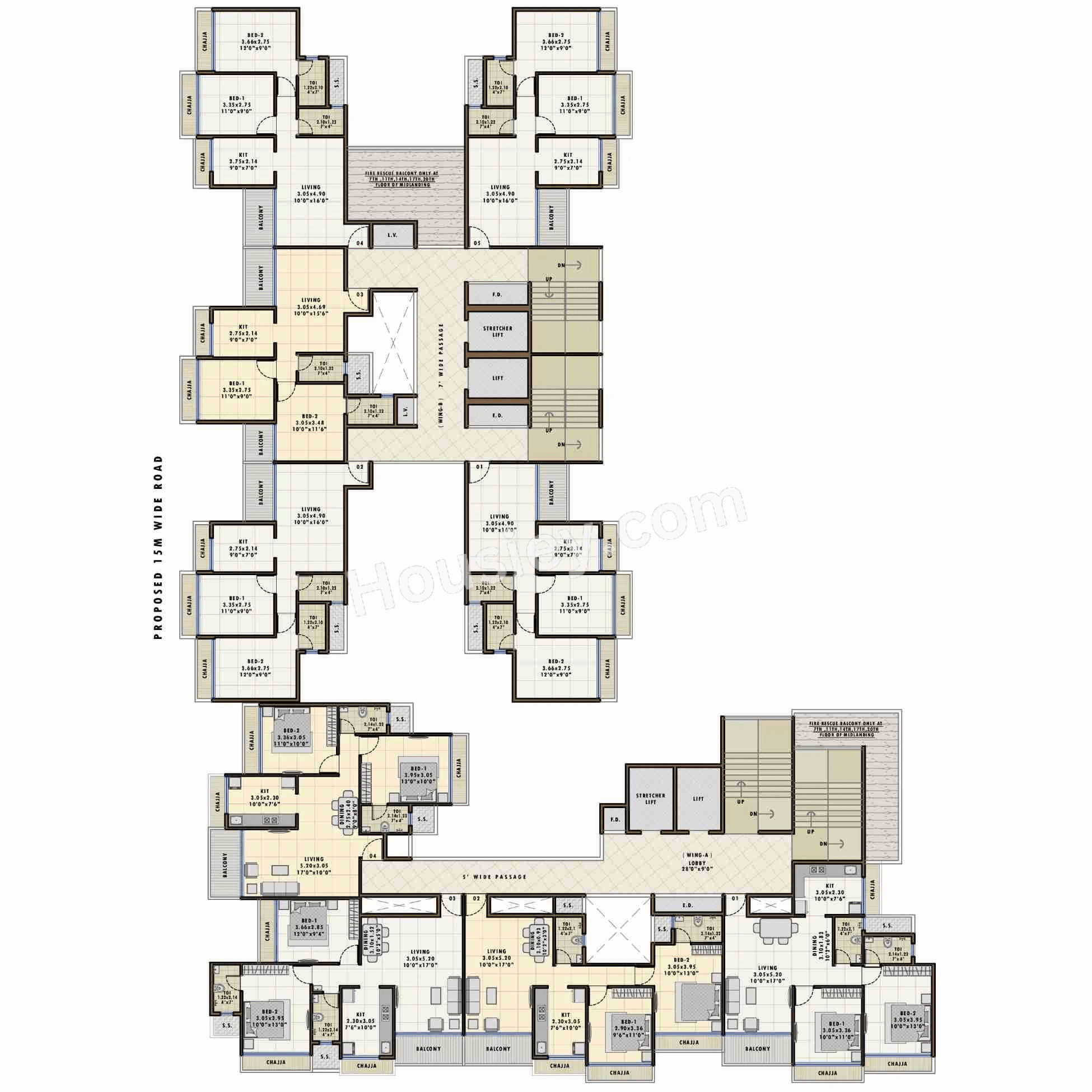 Fornax Bhoomi Icon Floor plan 4