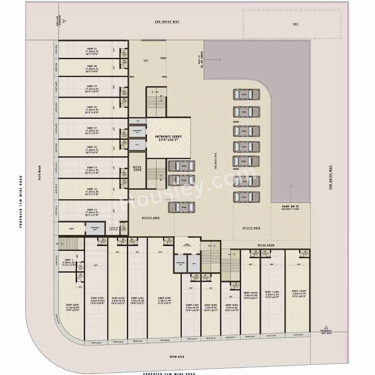 Fornax Bhoomi Icon Floor plan 5