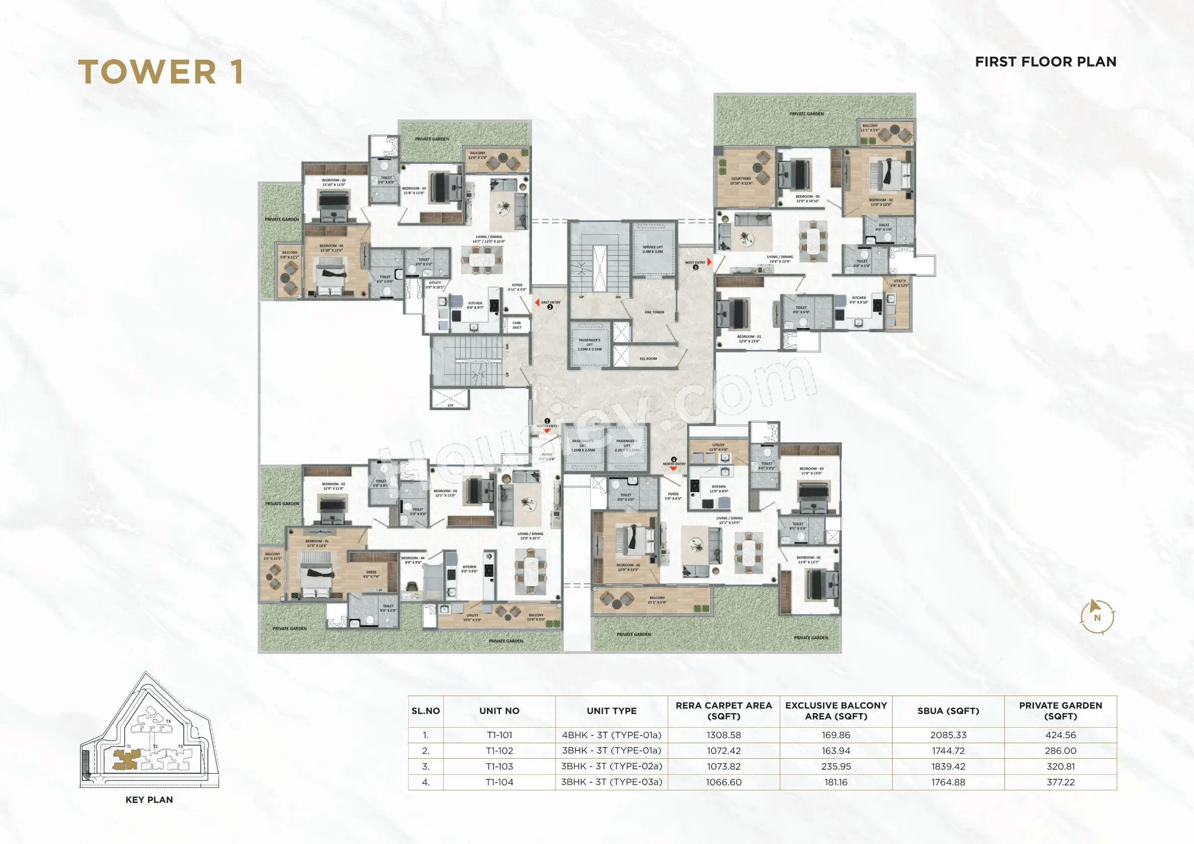 Fortune Seven Floor plan 1