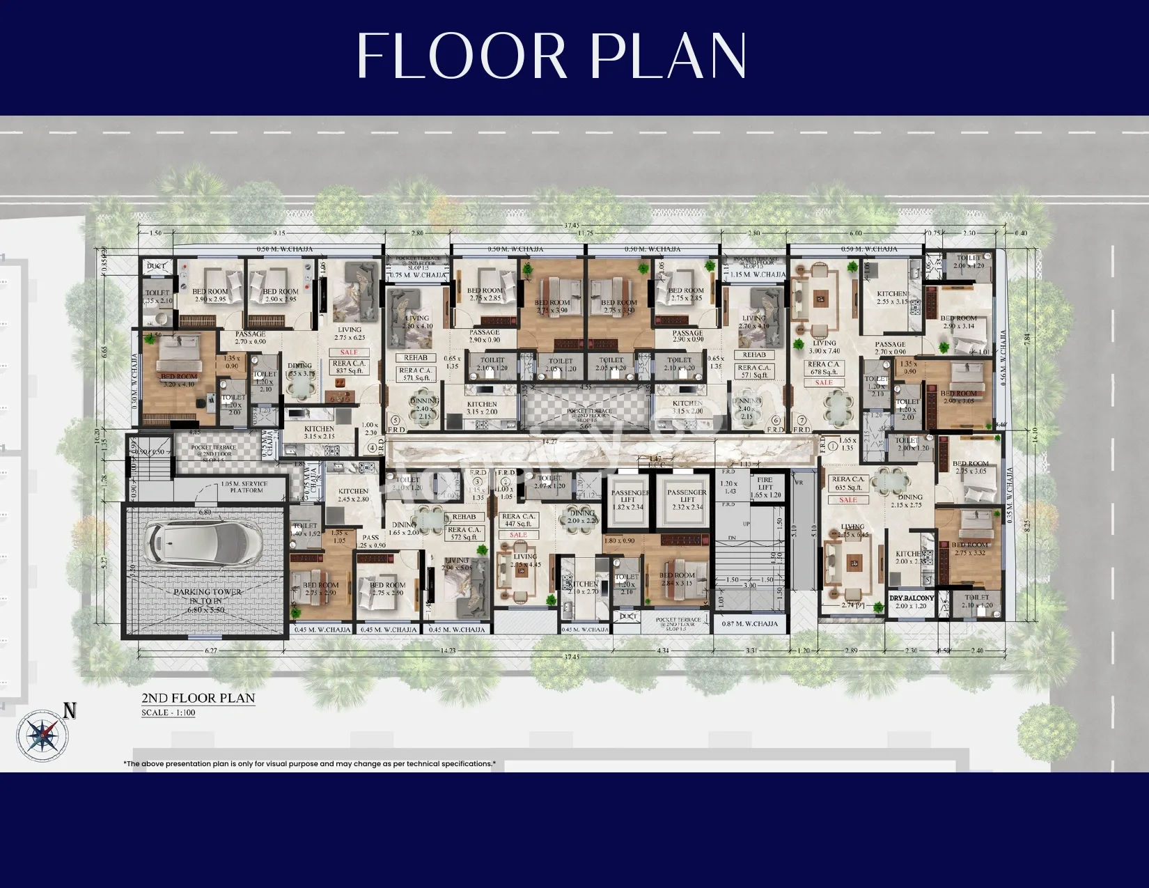 Gagan 52 Floor plan 2