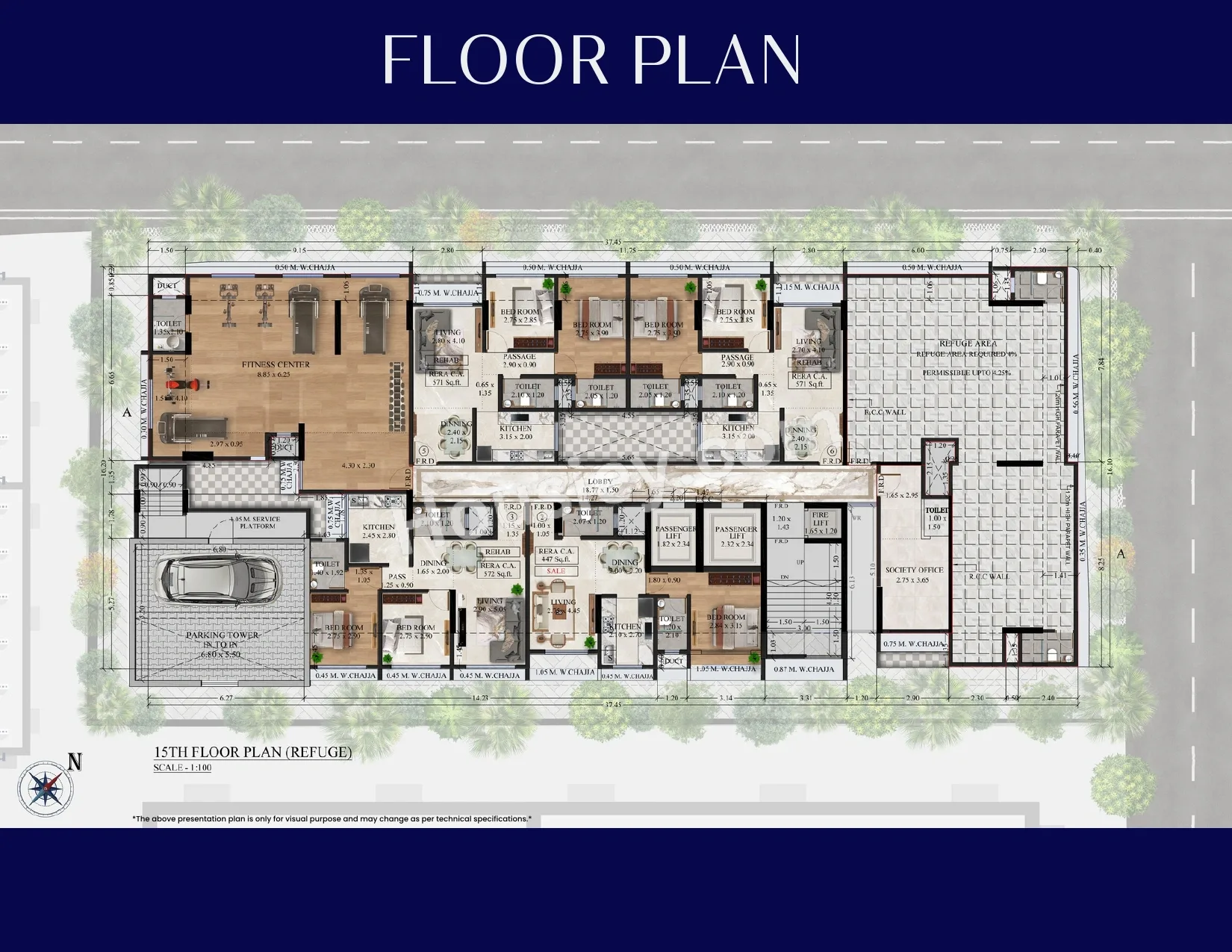 Gagan 52 Floor plan 5