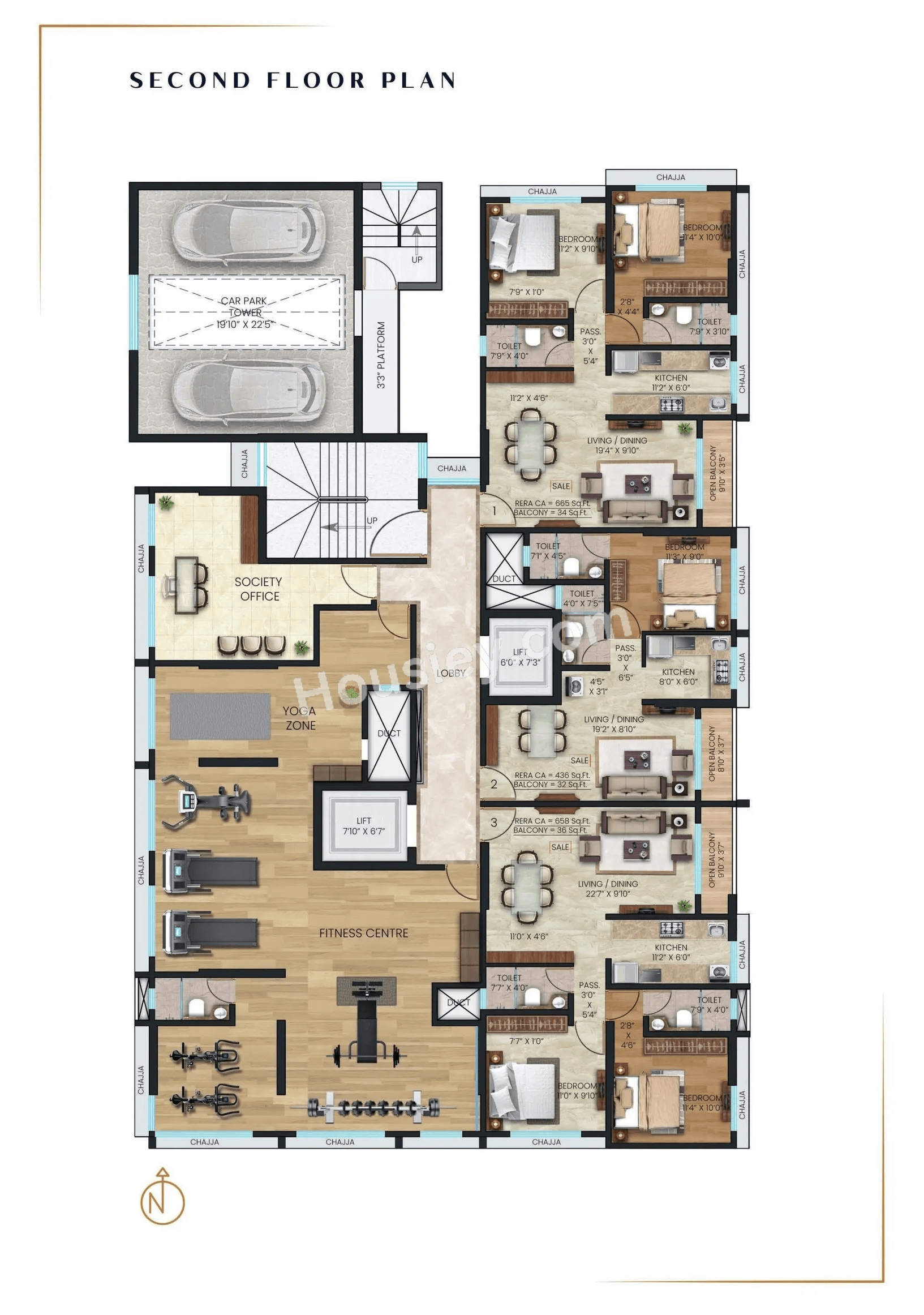 Gagangiri Aadhya Floor plan 1