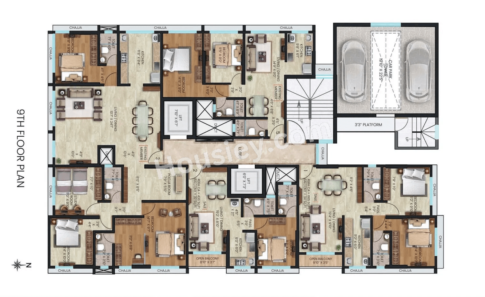 Gagangiri Aadhya Floor plan 2