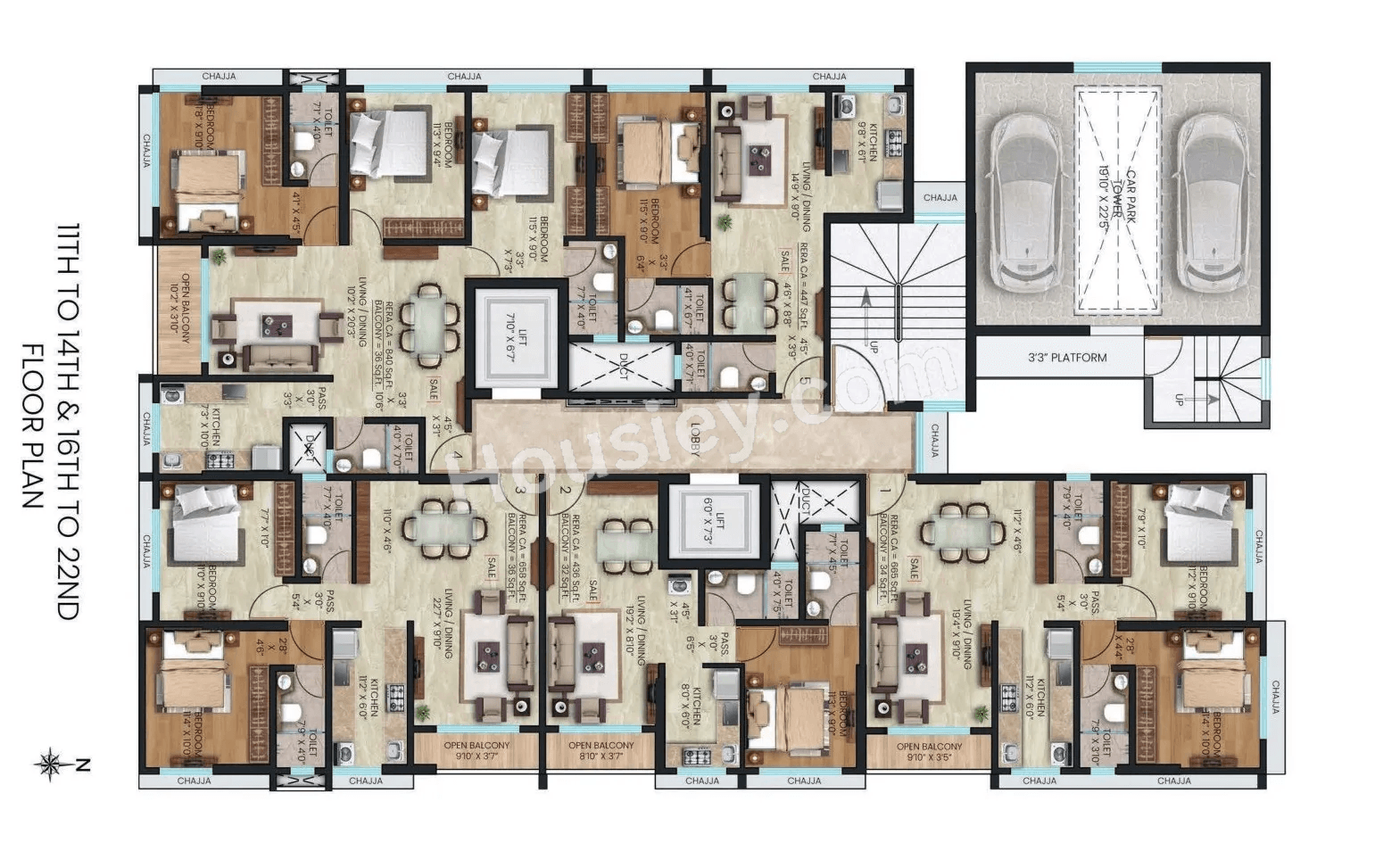 Gagangiri Aadhya Floor plan 3