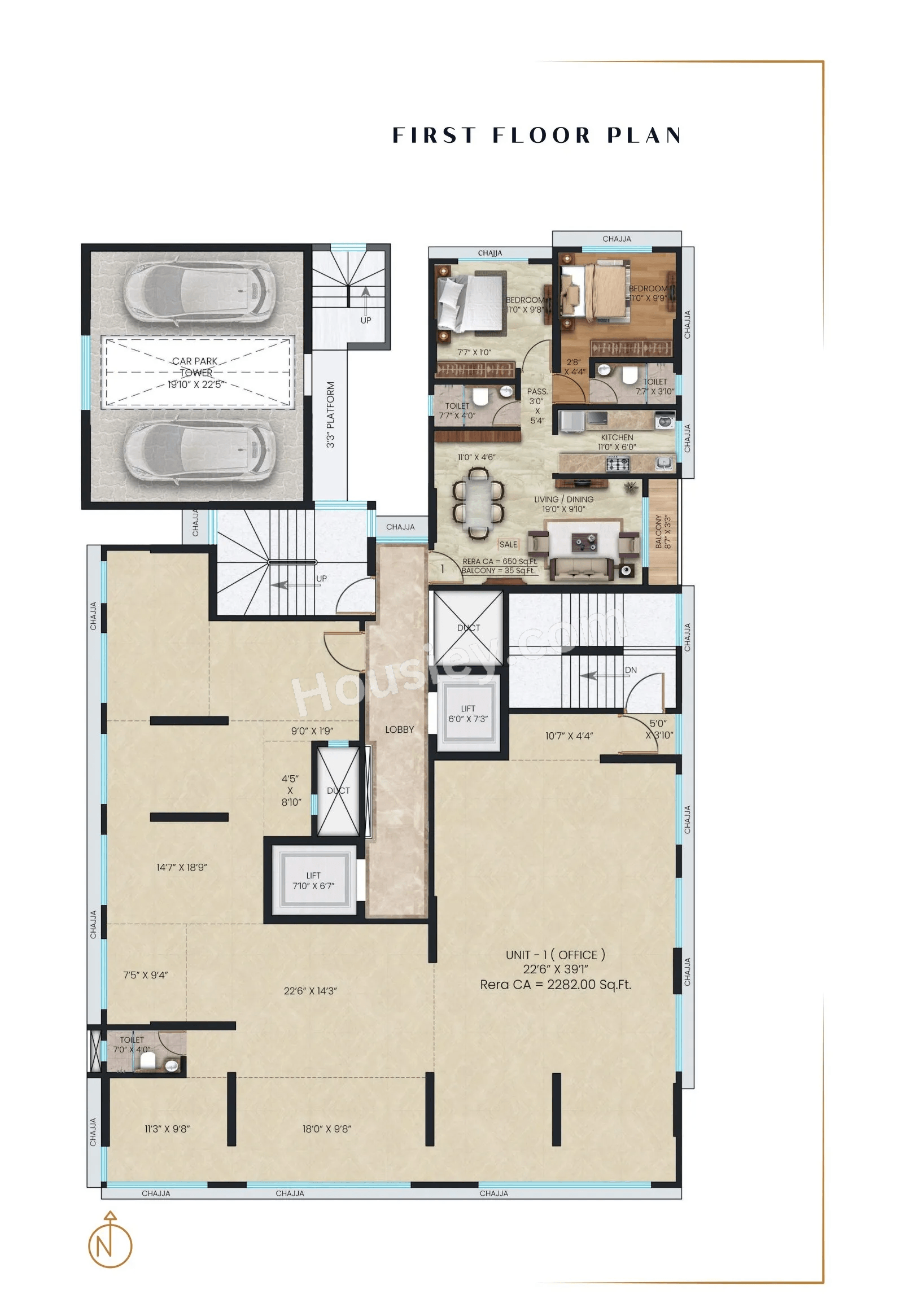 Gagangiri Aadhya Floor plan 5