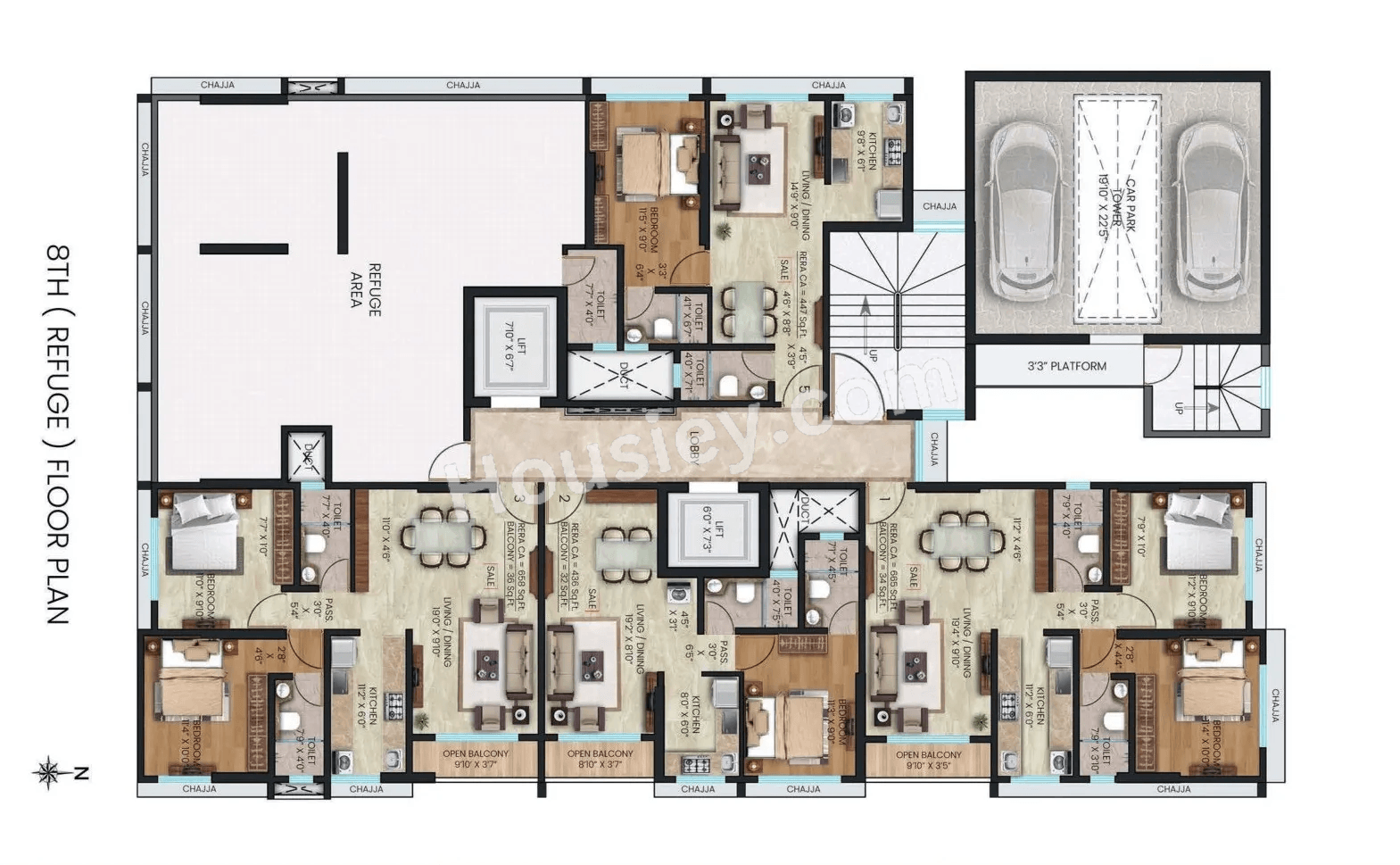 Gagangiri Aadhya Floor plan 6