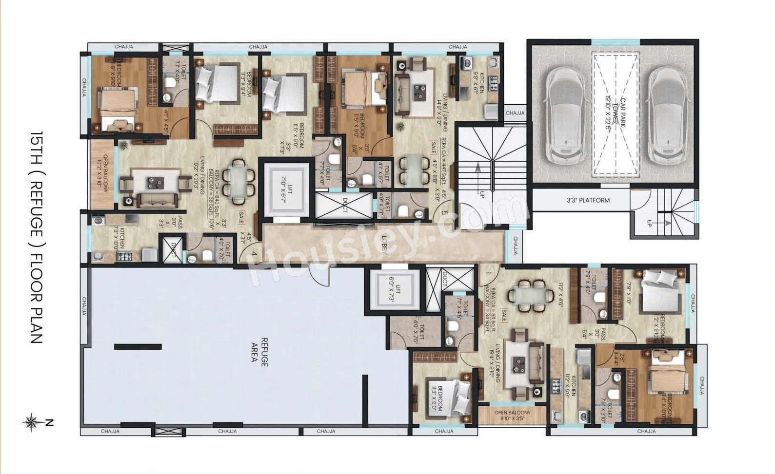 Gagangiri Aadhya Floor plan 7
