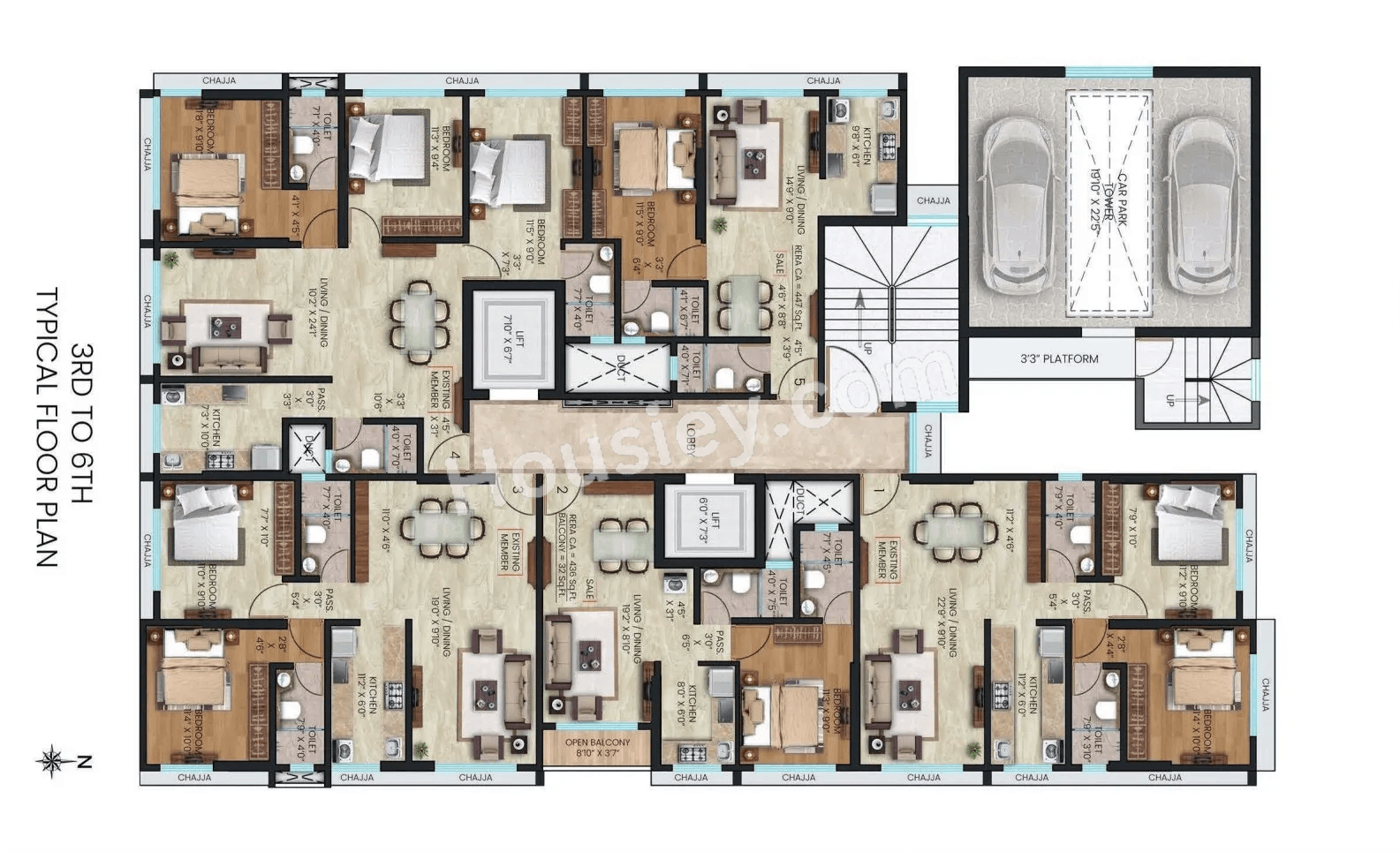 Gagangiri Aadhya Floor plan 8