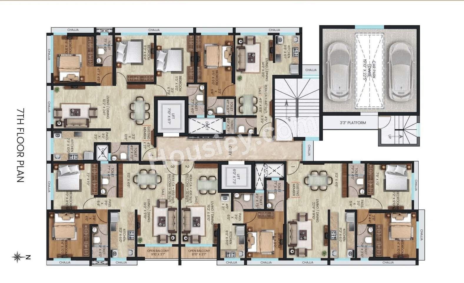 Gagangiri Aadhya Floor plan 10