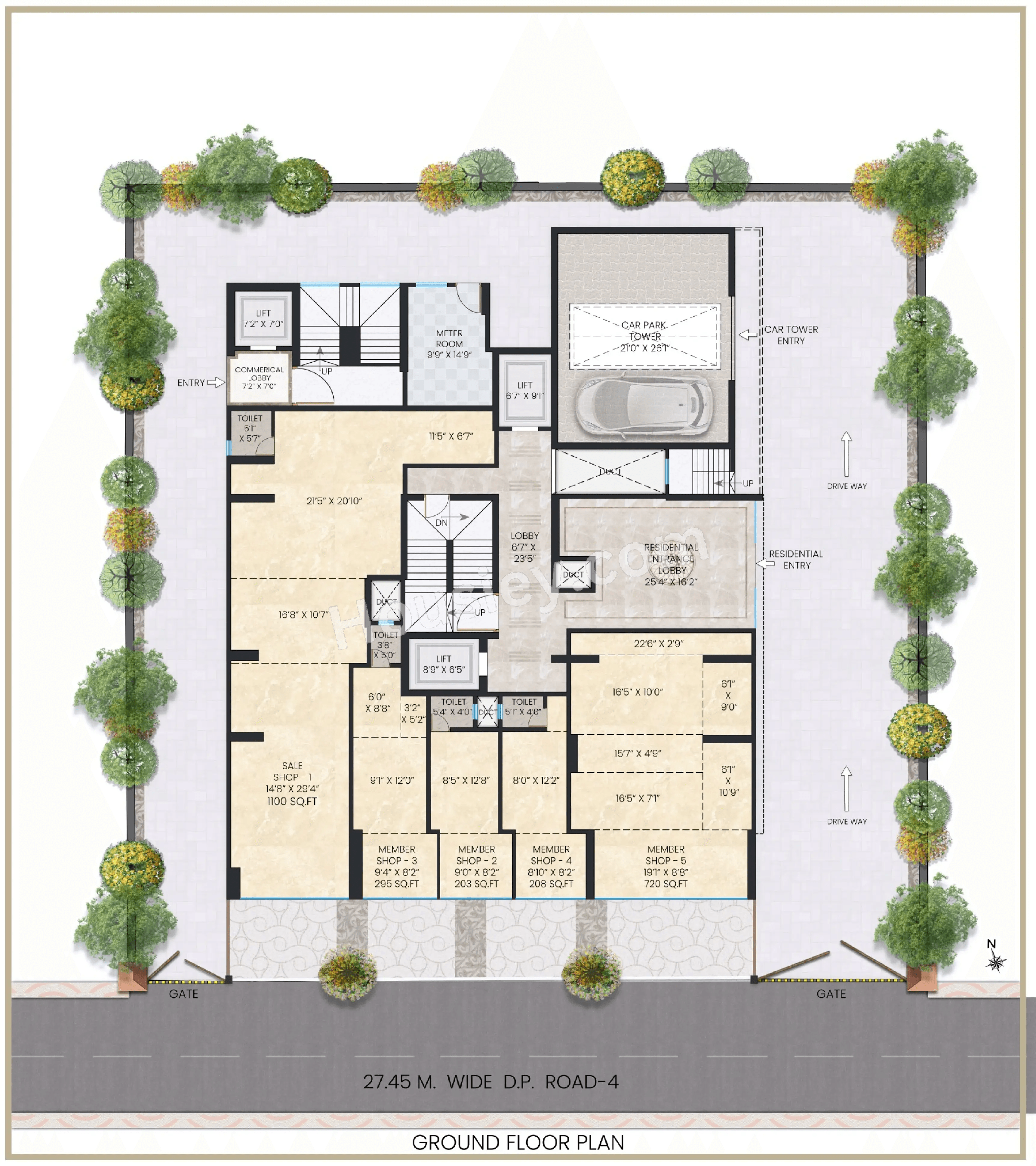 Gagangiri Anvaya Floor plan 1