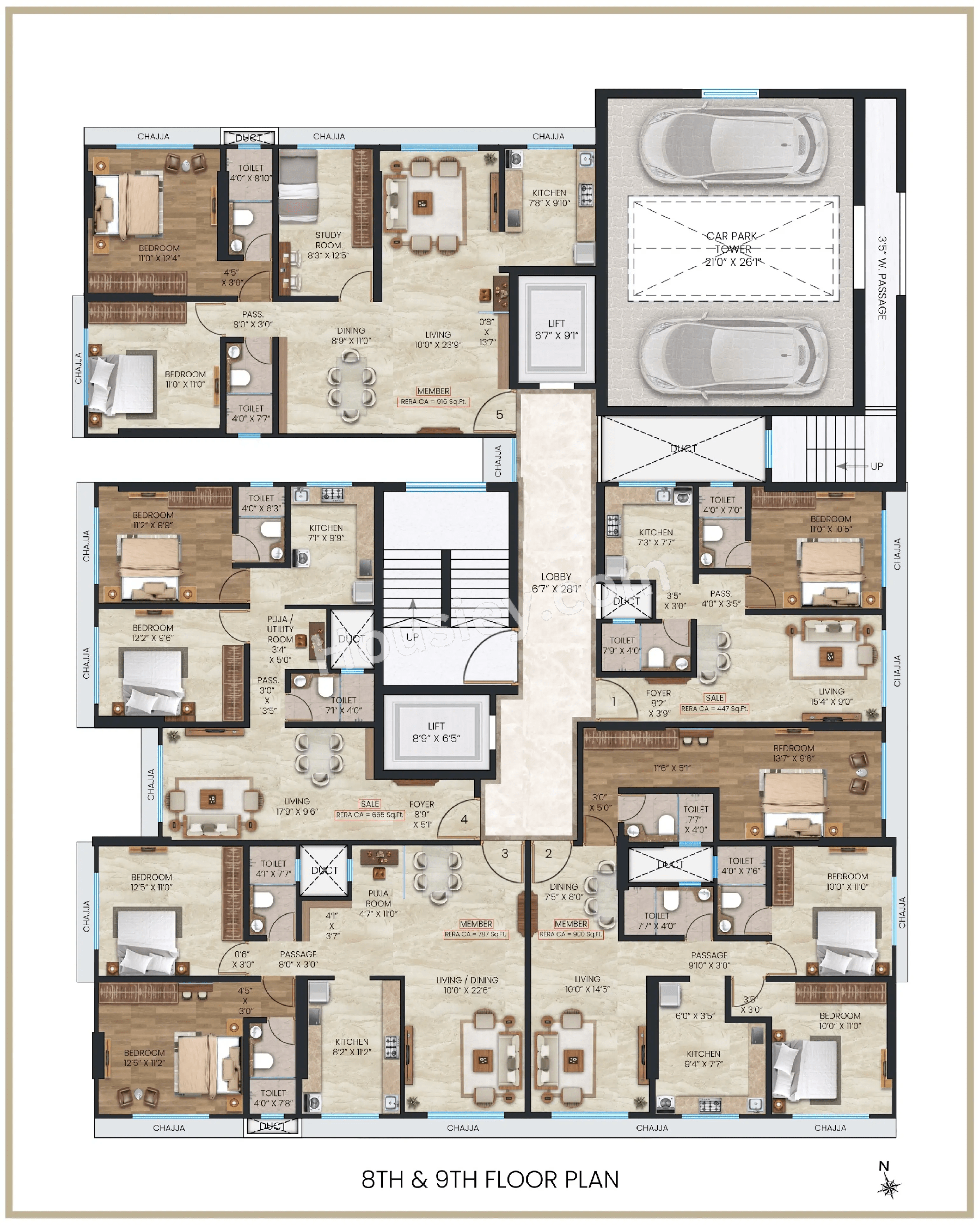Gagangiri Anvaya Floor plan 7