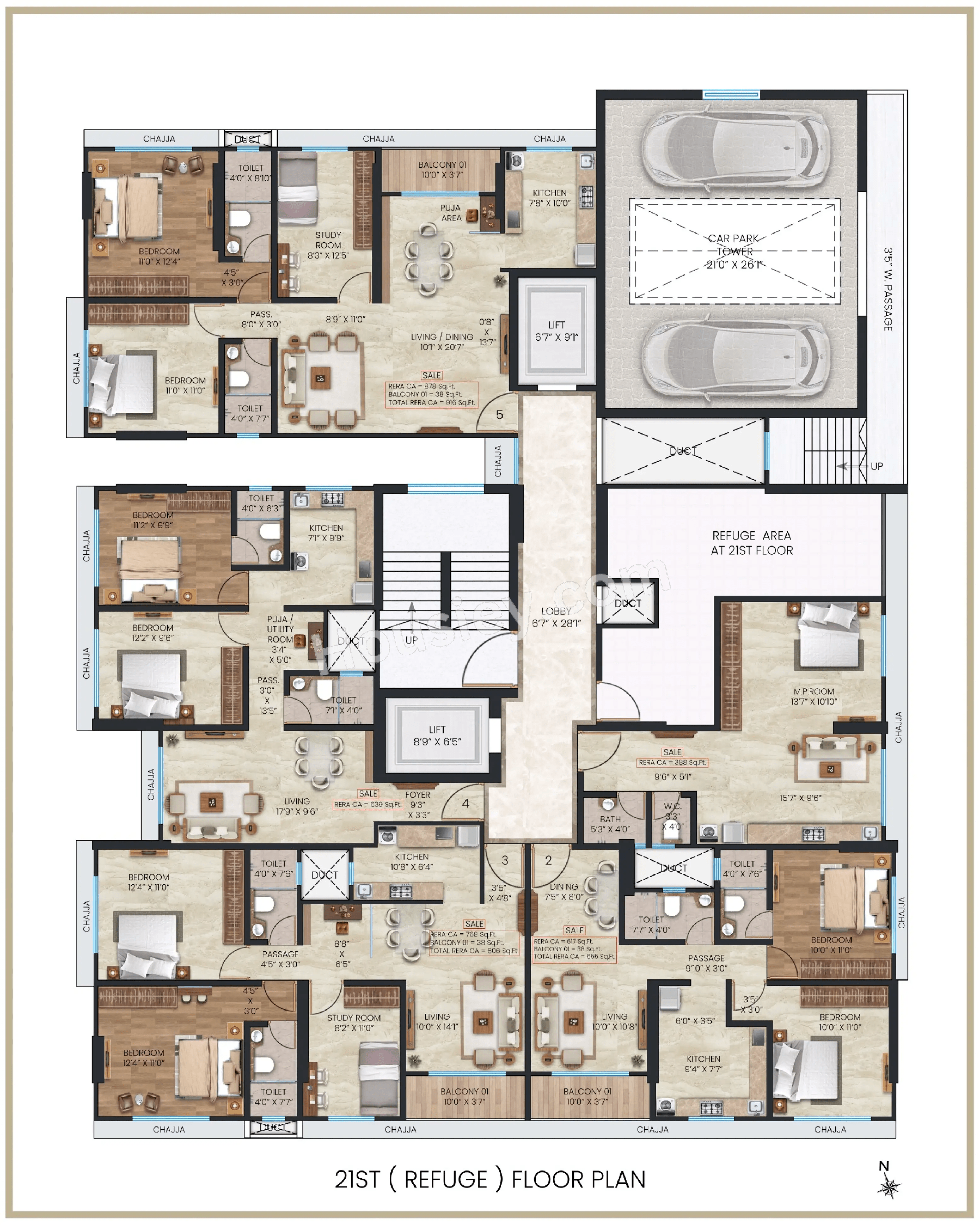 Gagangiri Anvaya Floor plan 10