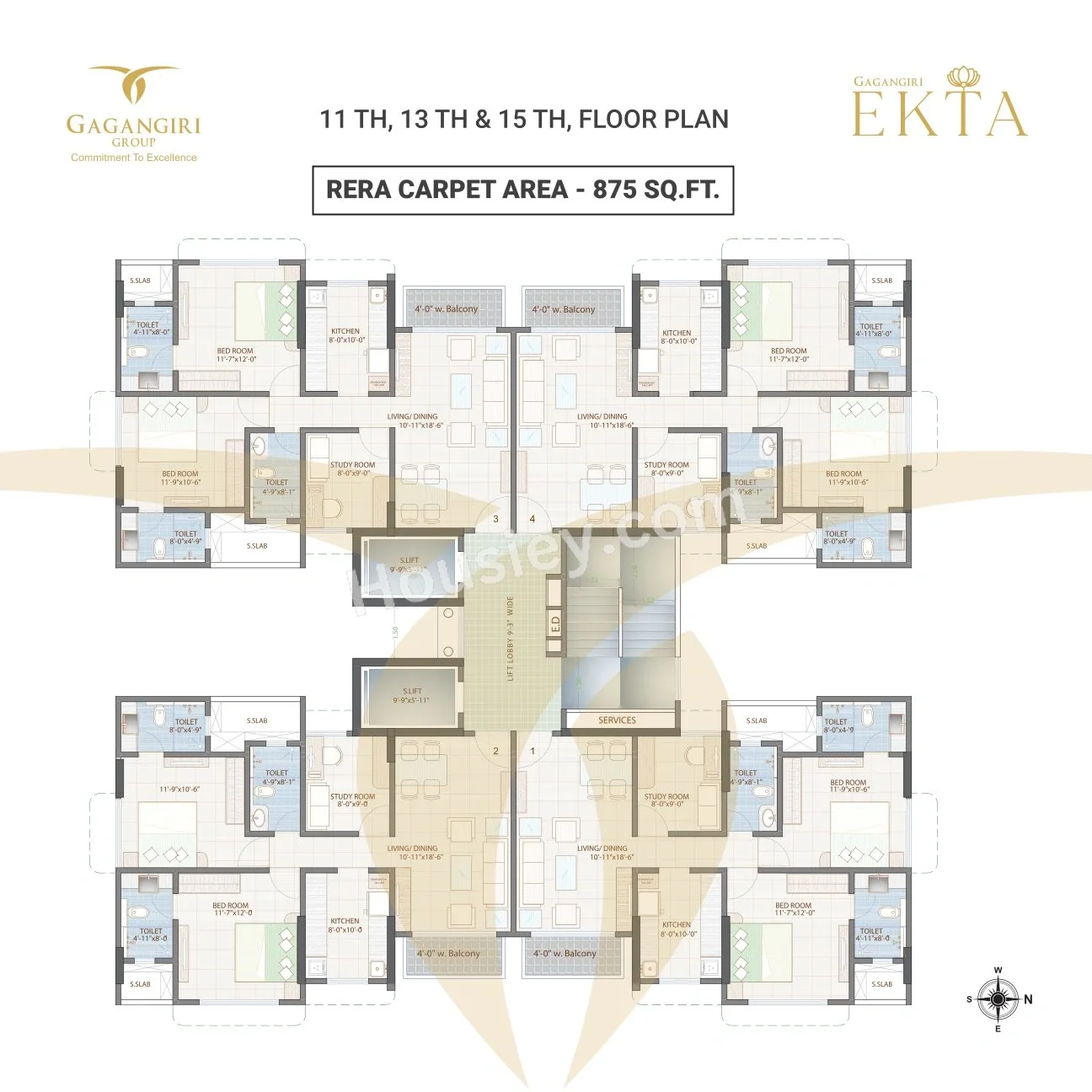 Gagangiri Ekta Floor plan 2