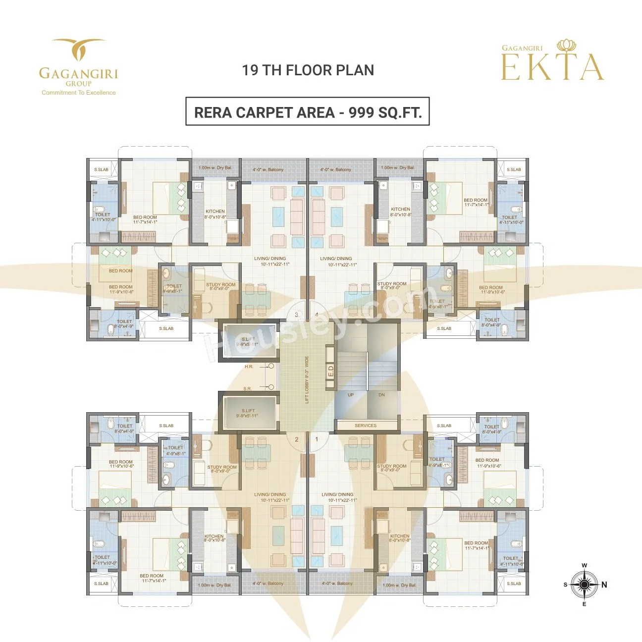 Gagangiri Ekta Floor plan 4