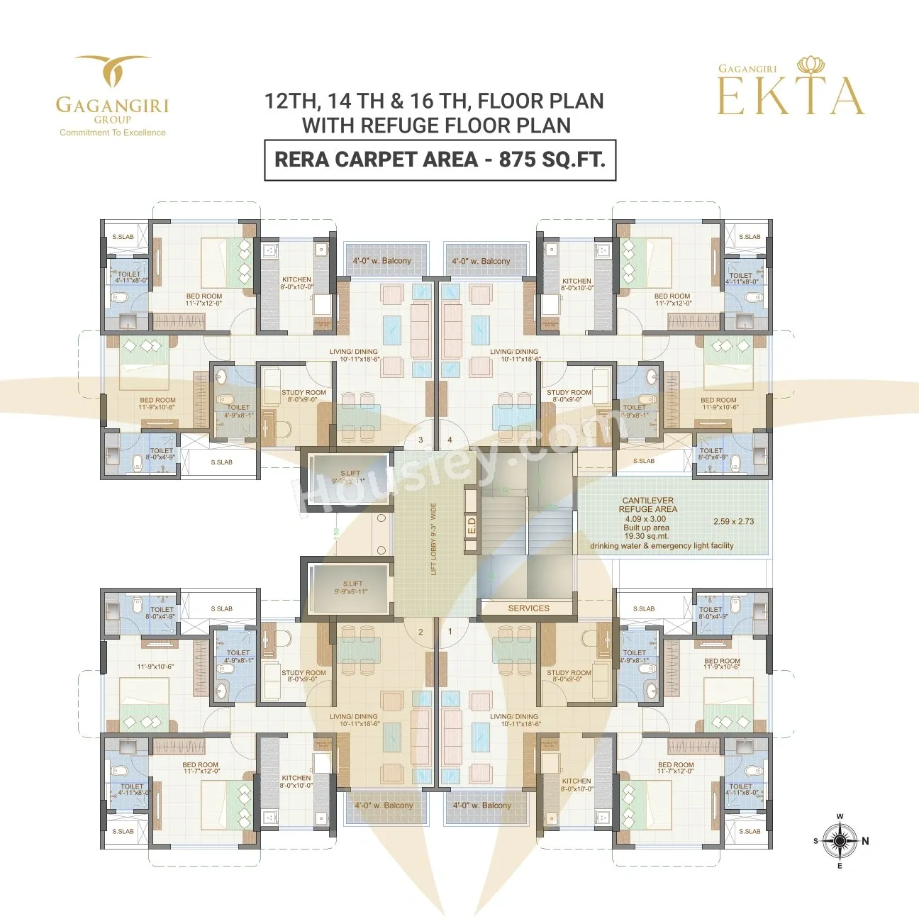 Gagangiri Ekta Floor plan 6