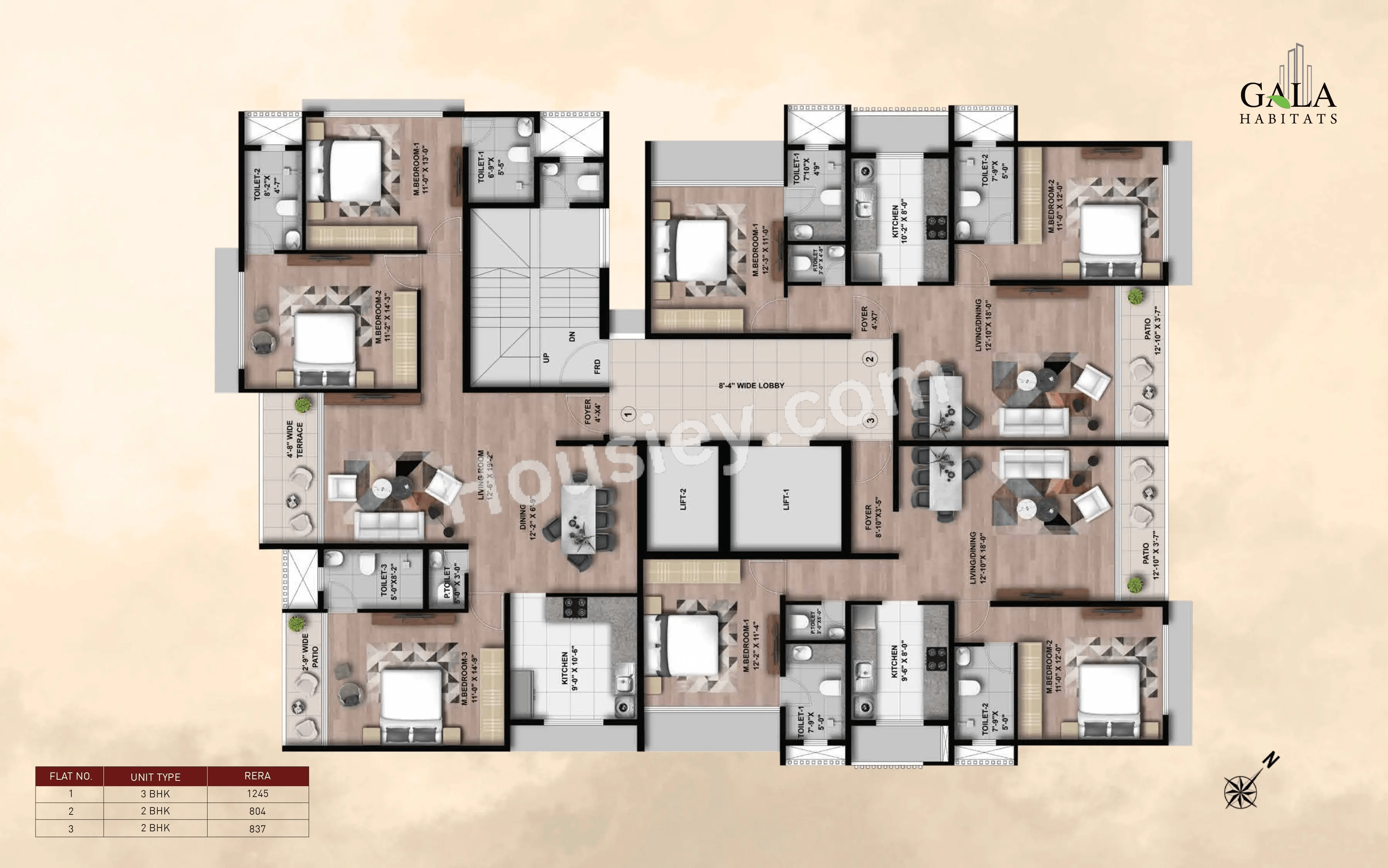 Gala Paramount Master Plan