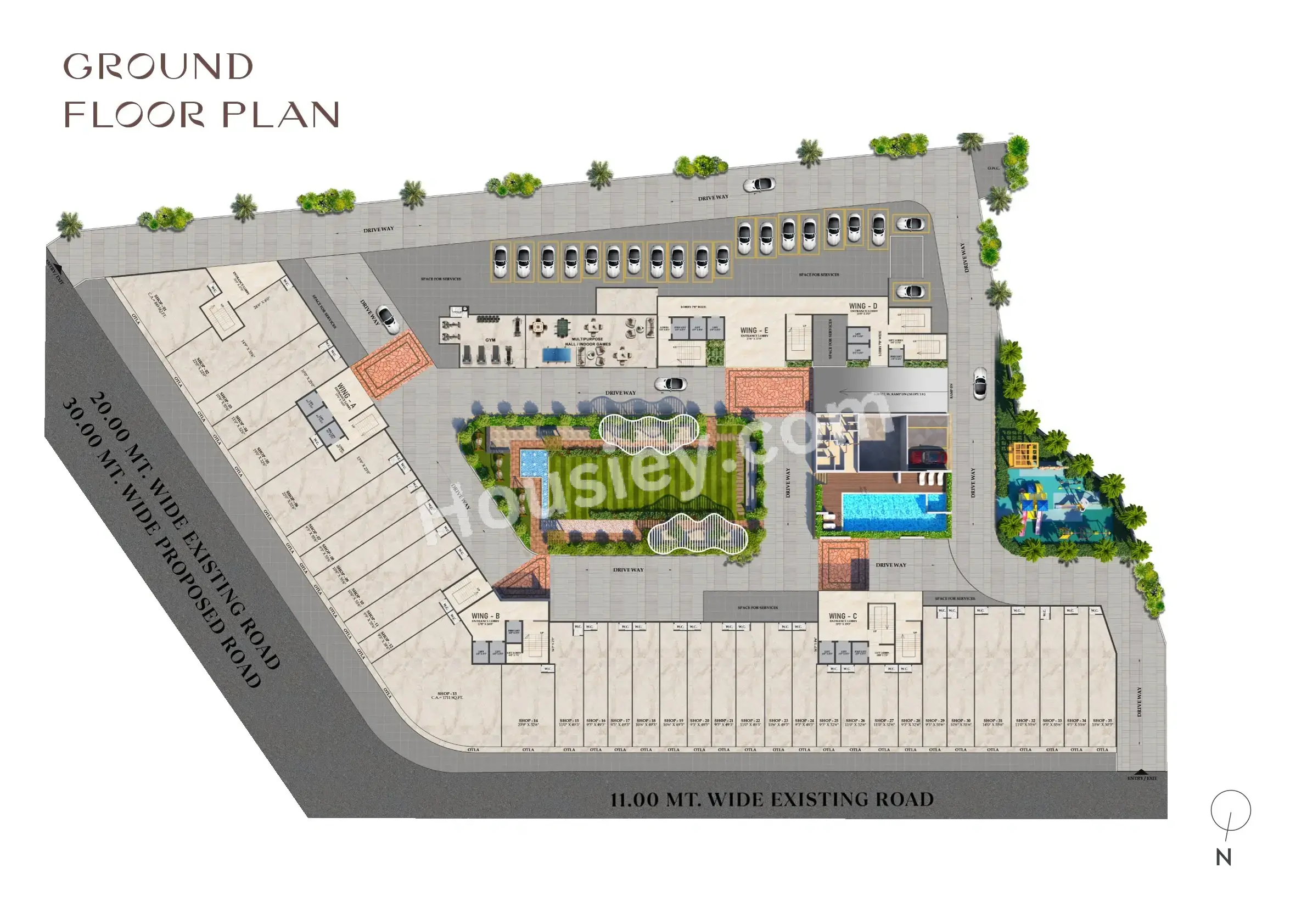 Gami Mirava Floor plan 2