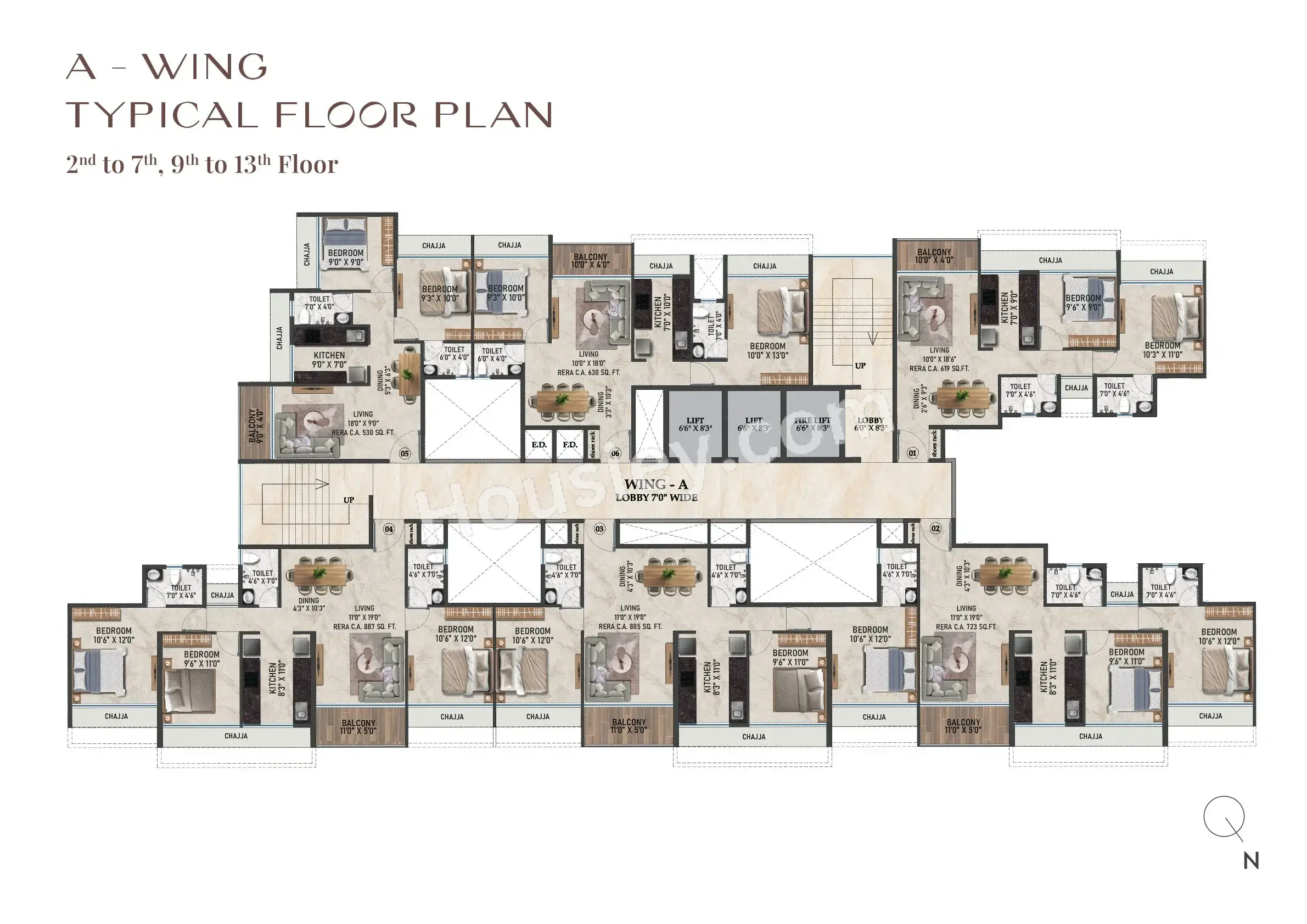 Gami Mirava Floor plan 5