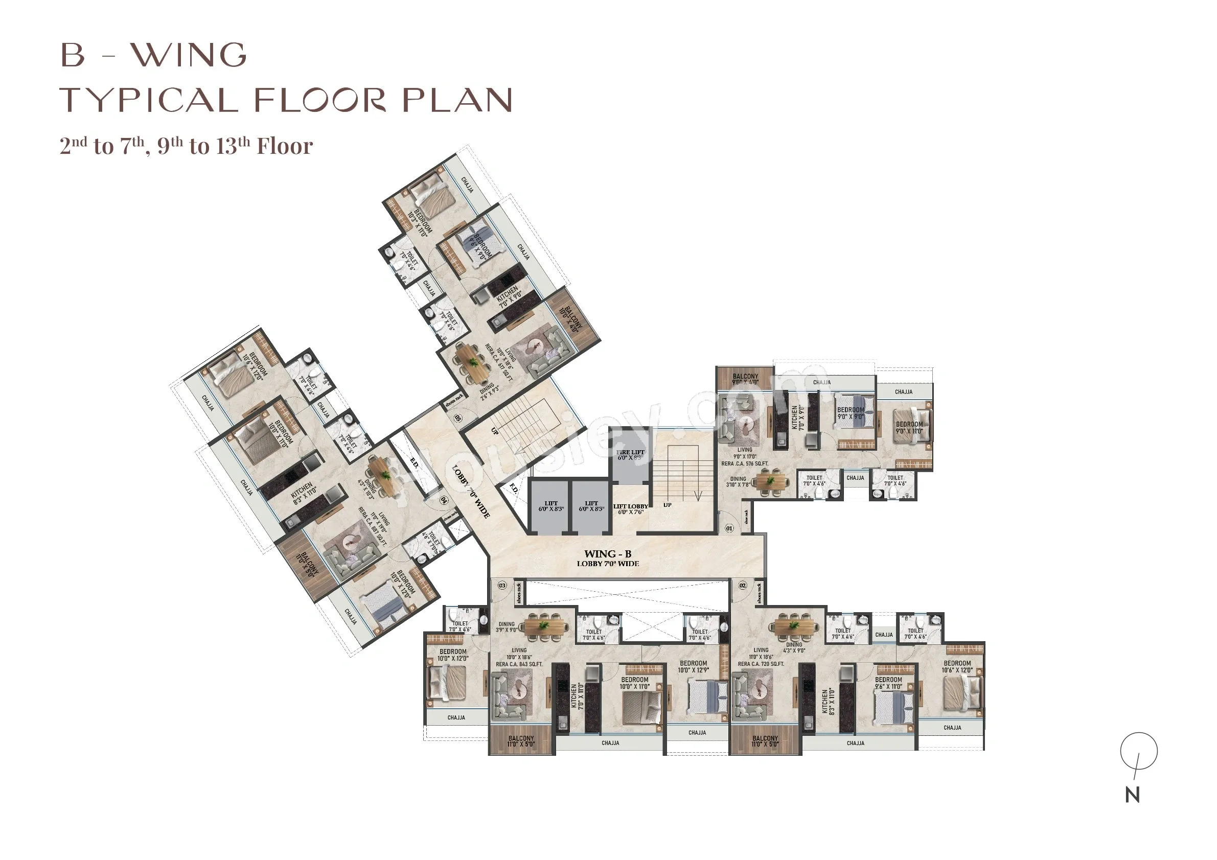 Gami Mirava Floor plan 6