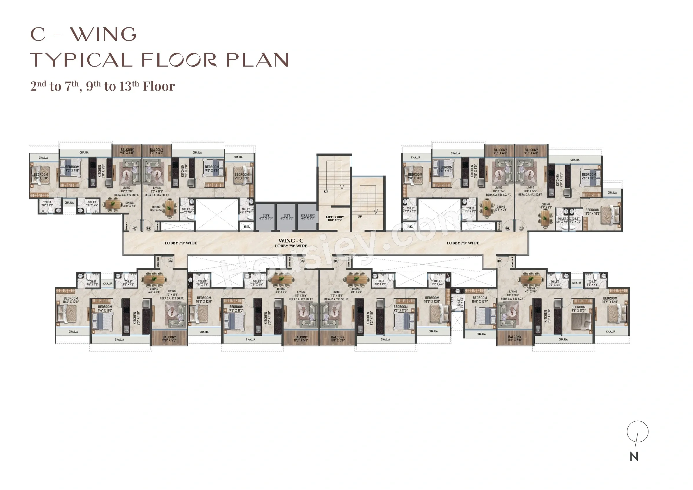 Gami Mirava Floor plan 7