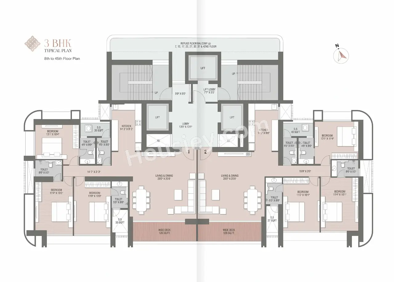 Gami Skyscape Floor Plan