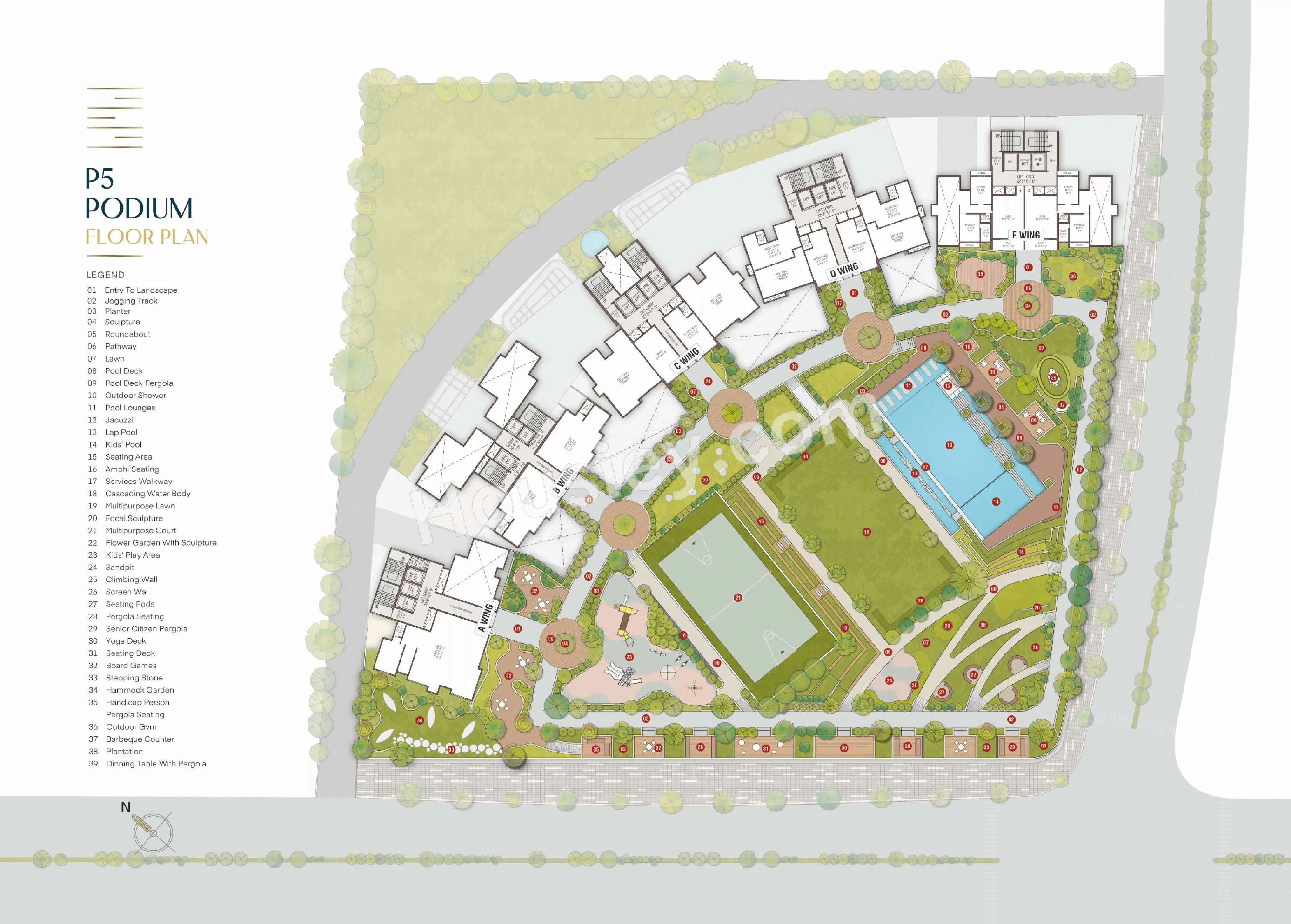 Gami The Elements Floor plan 1