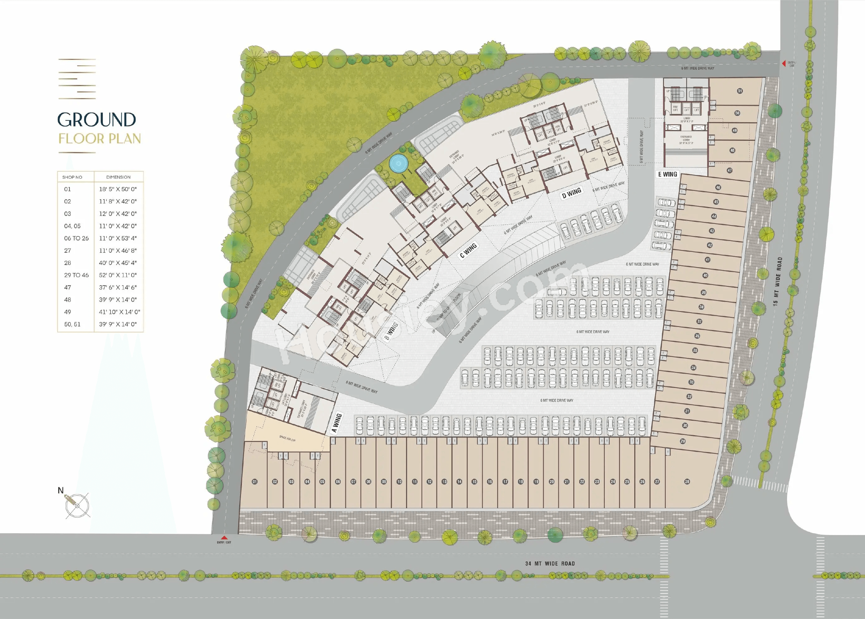 Gami The Elements Floor plan 2