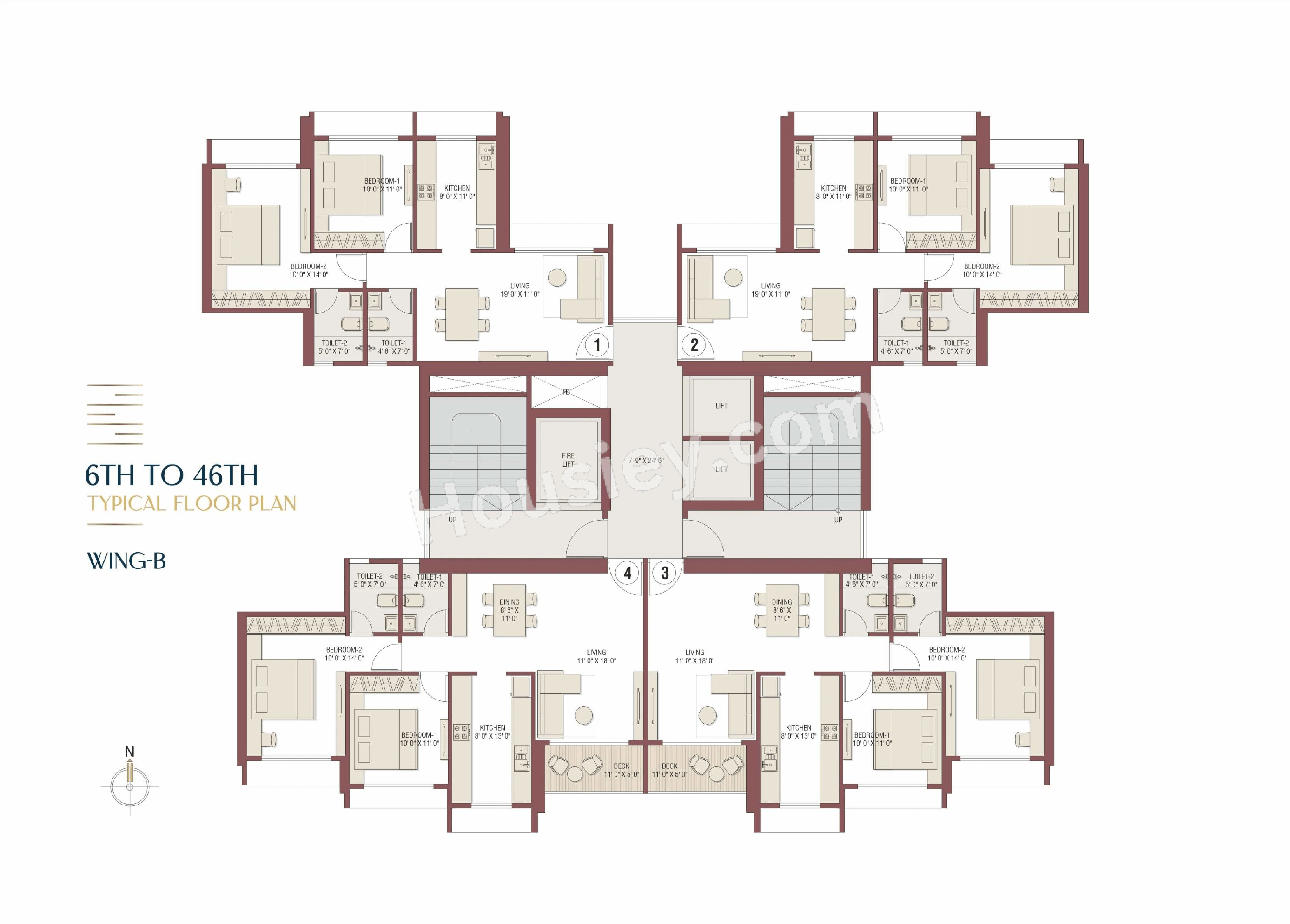 Gami The Elements Floor plan 2