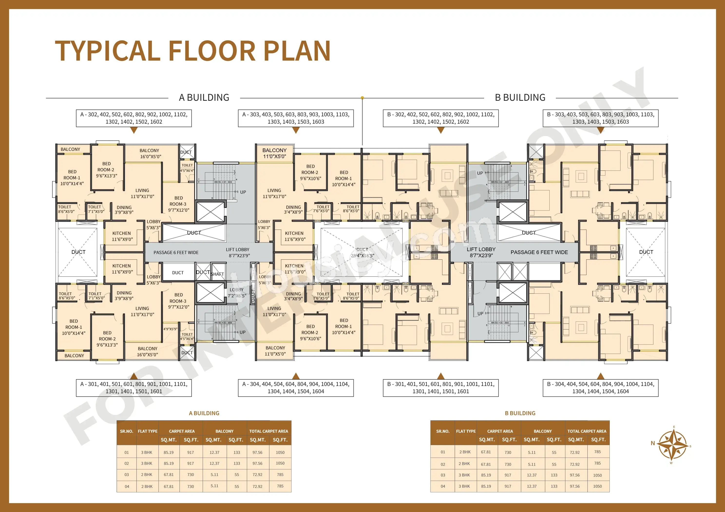 Gandharv Gokulam Floor plan 2
