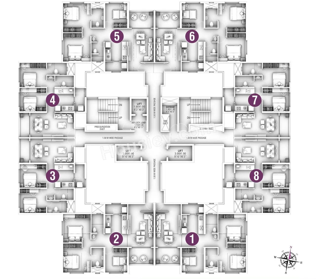 Ganga Altus Floor Plan