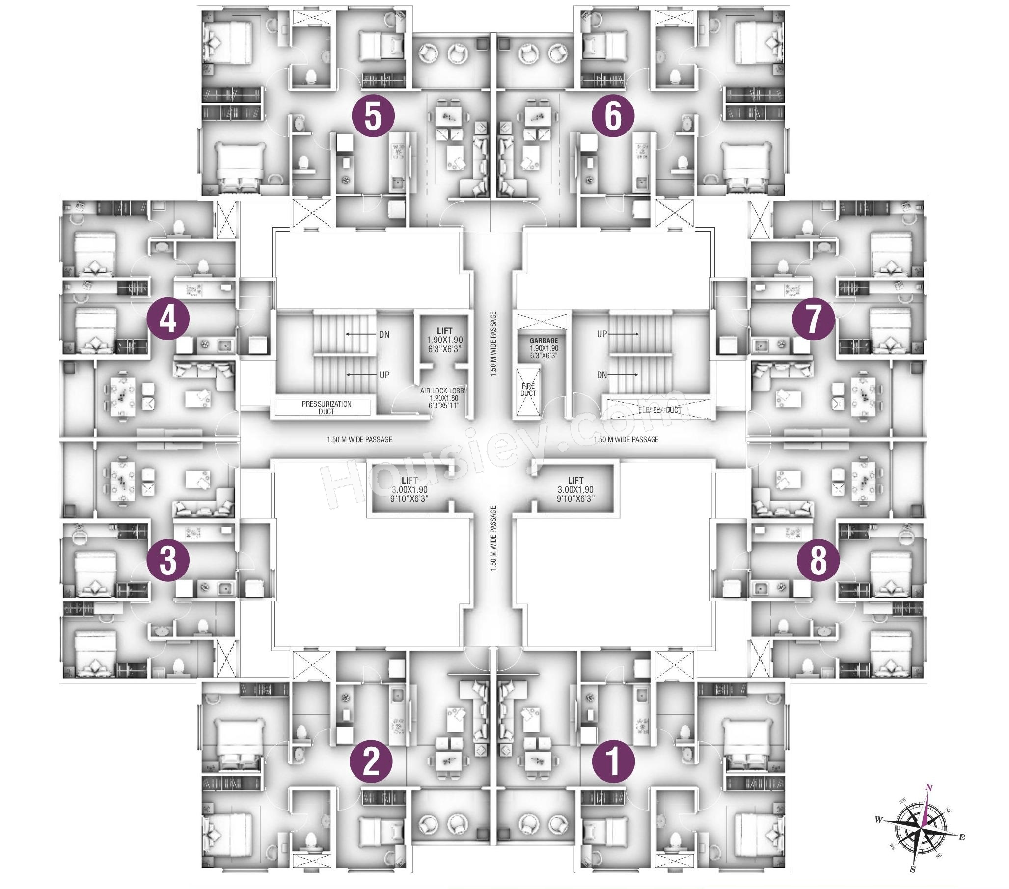 Ganga Altus Floor Plan