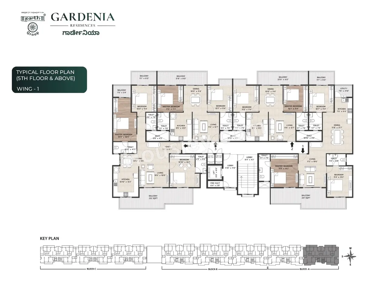 Gardenia Residences Floor Plan