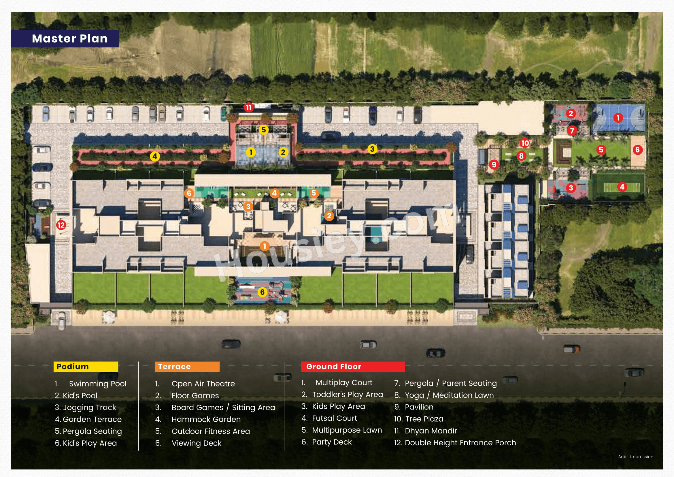 Garve Akshara Grandeur Master Plan