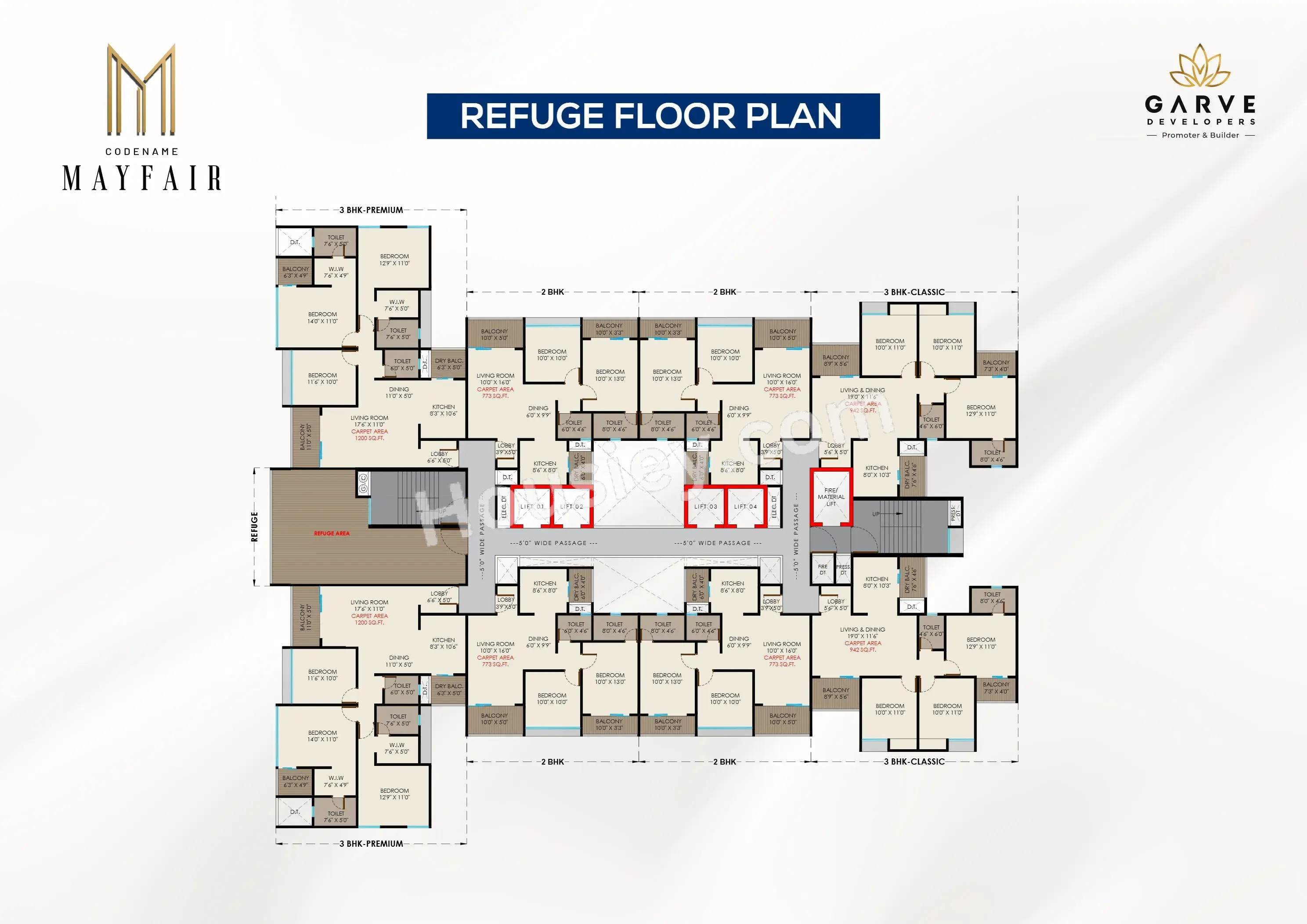 Garve Akshara Mayfair Floor plan 3