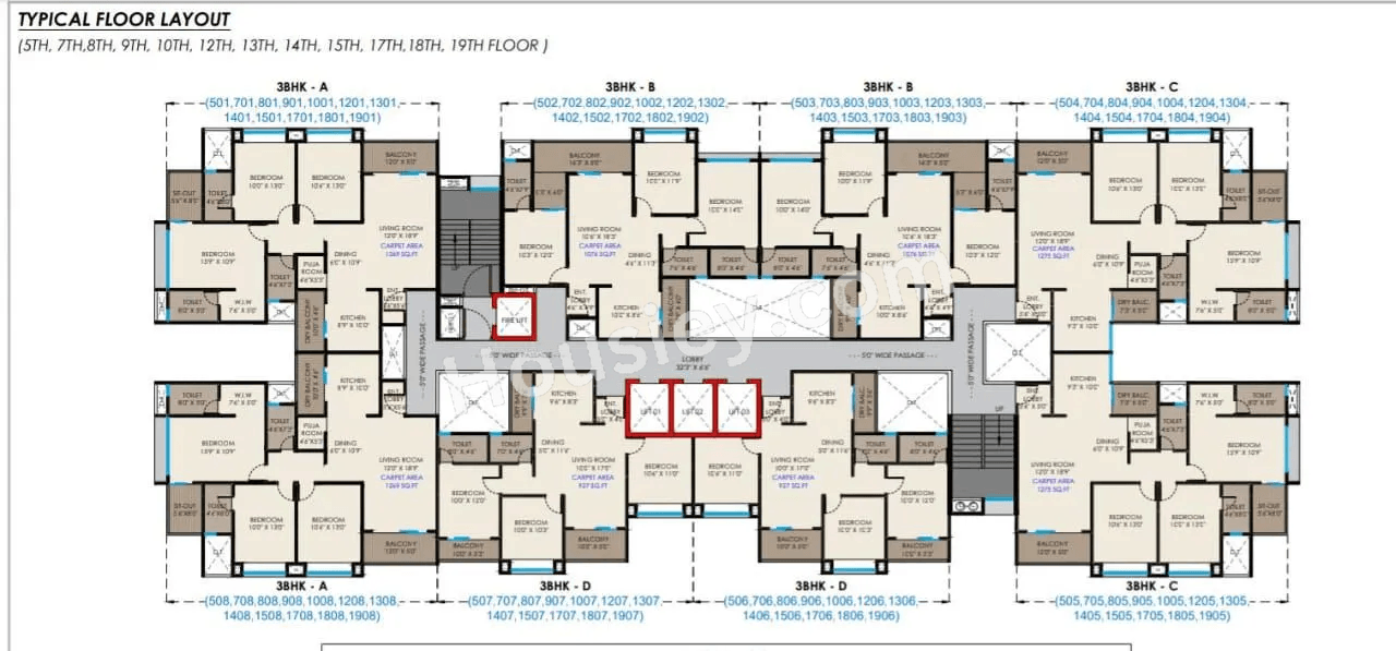 Gawade Geo Aristo Floor plan 1